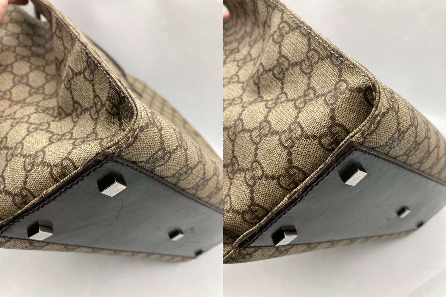 GUCCI グッチ GGスプリーム トートバッグ 91249 中古 D4 - メルカリ