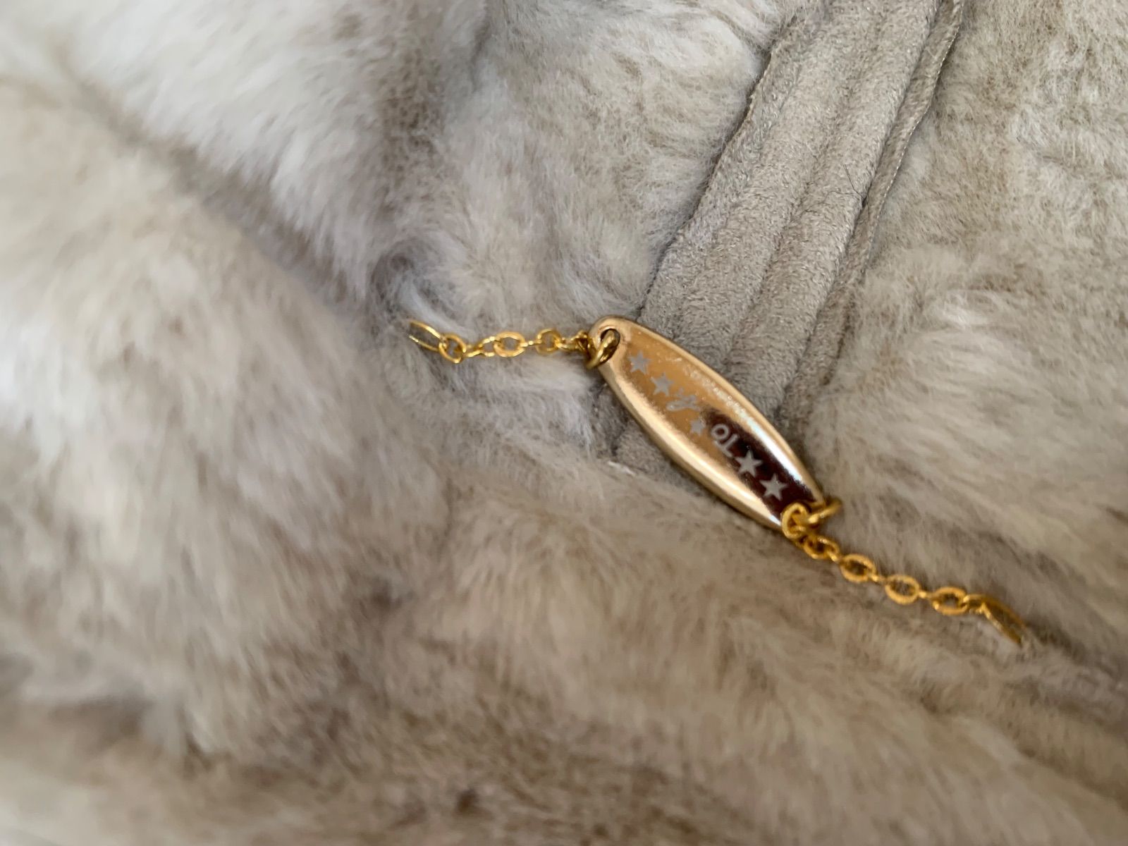 To b.by agnes b. ムートンショートコート フェイクファー ジャケット サイズ38 M ベージュ トゥービーバイアニエスベー いつもありがとうございます