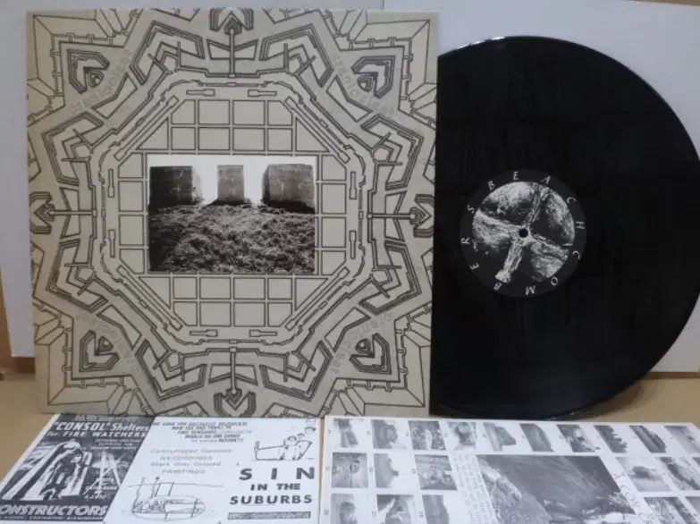 German LP Cranioclast ー 1987 年 早い 冊子 含め