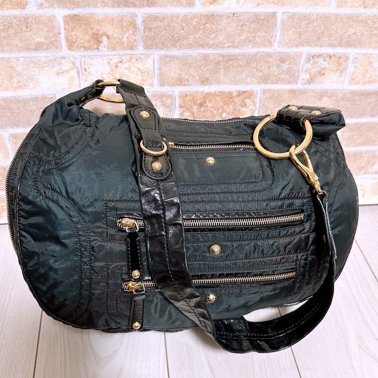 美品)TOD'S(トッズ)ショルダーバッグ ナイロン - メルカリ 美品)TOD'S(トッズ)ショルダーバッグ ナイロン - メルカリ