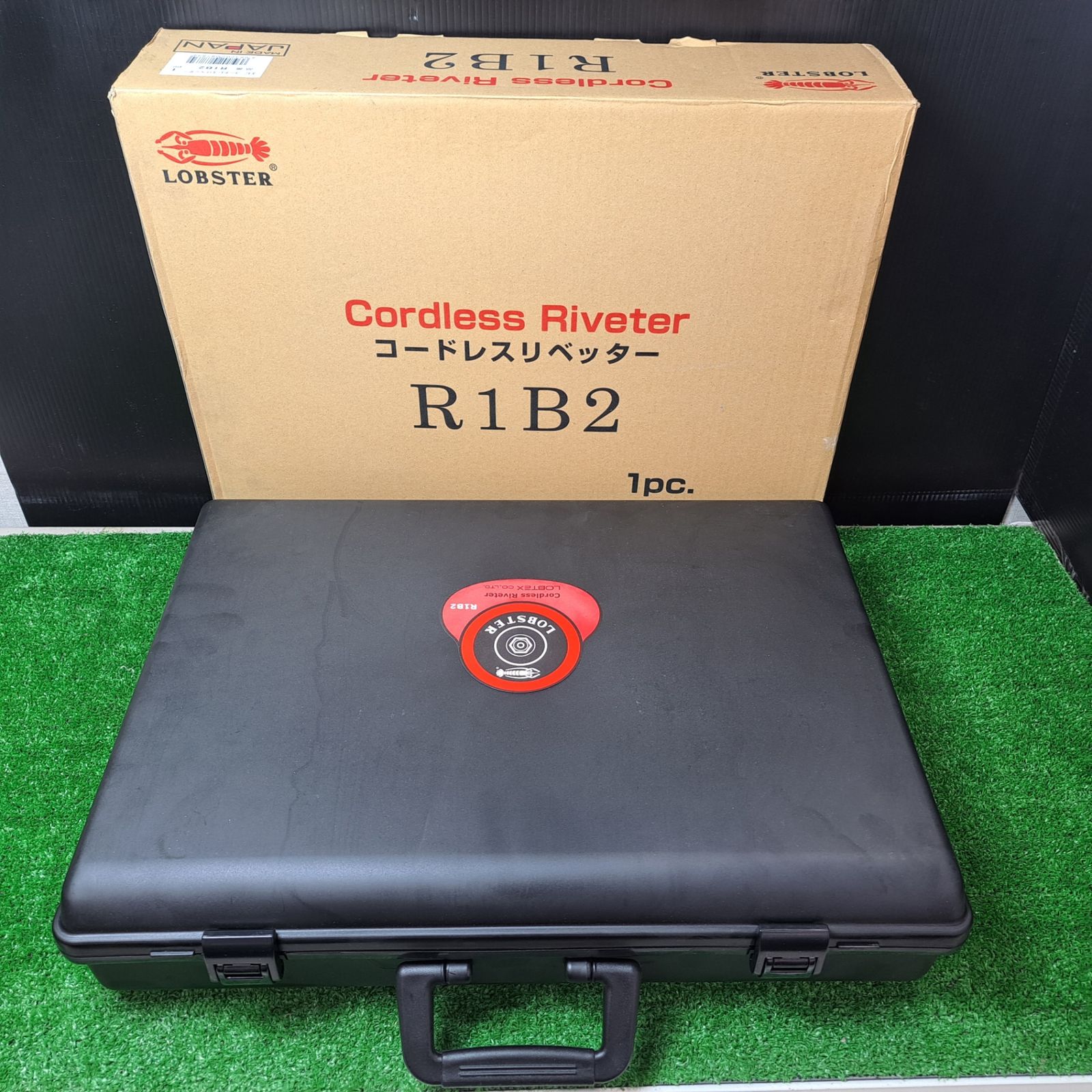  ロブテックス エビ 14.4 V コードレスリベッター R 1 B 2 その他 電動工具 エア工具