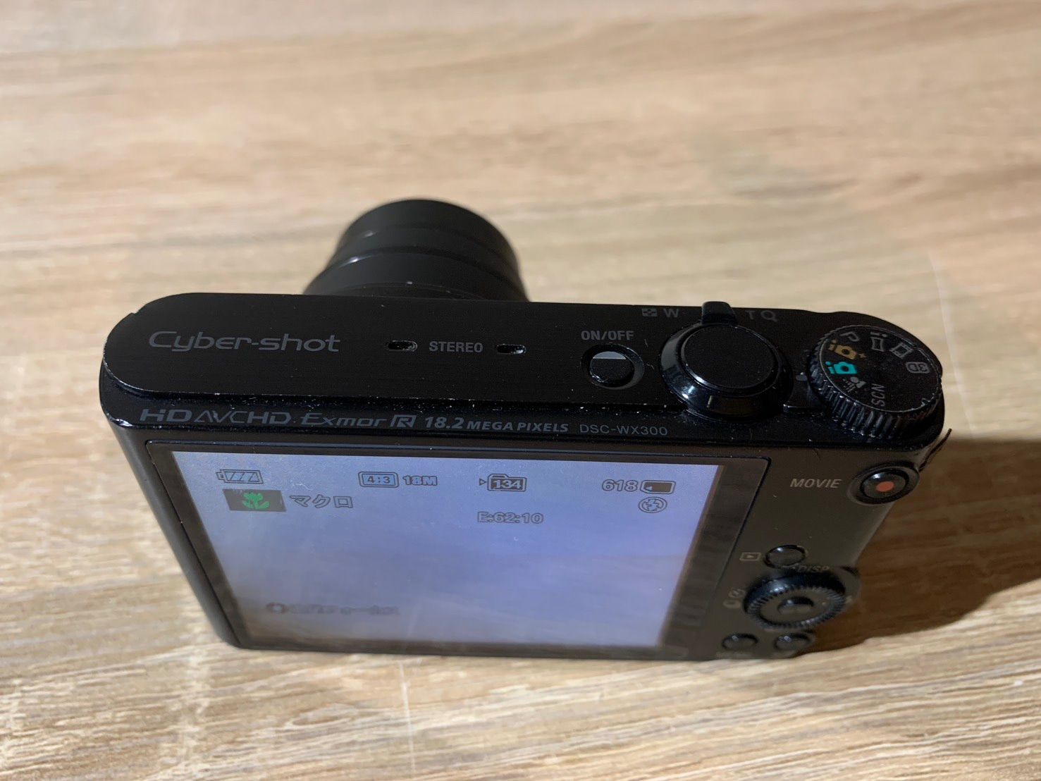 7140 Sony ソニー Cyber-shot DSC-WX300 ブラック デジカメ - メルカリ