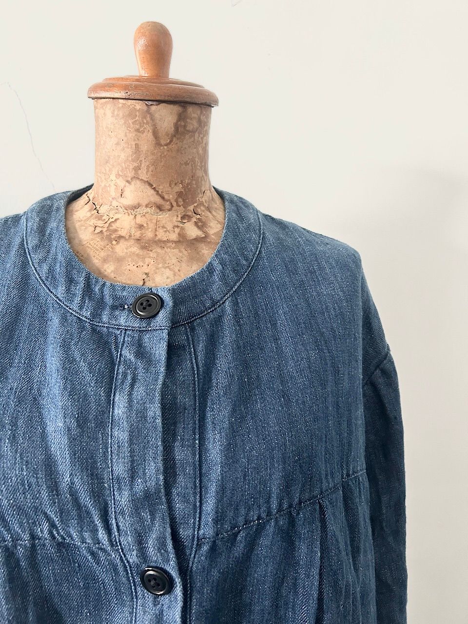 Atelier d’antan Andre ノー リネンデニムジャケット