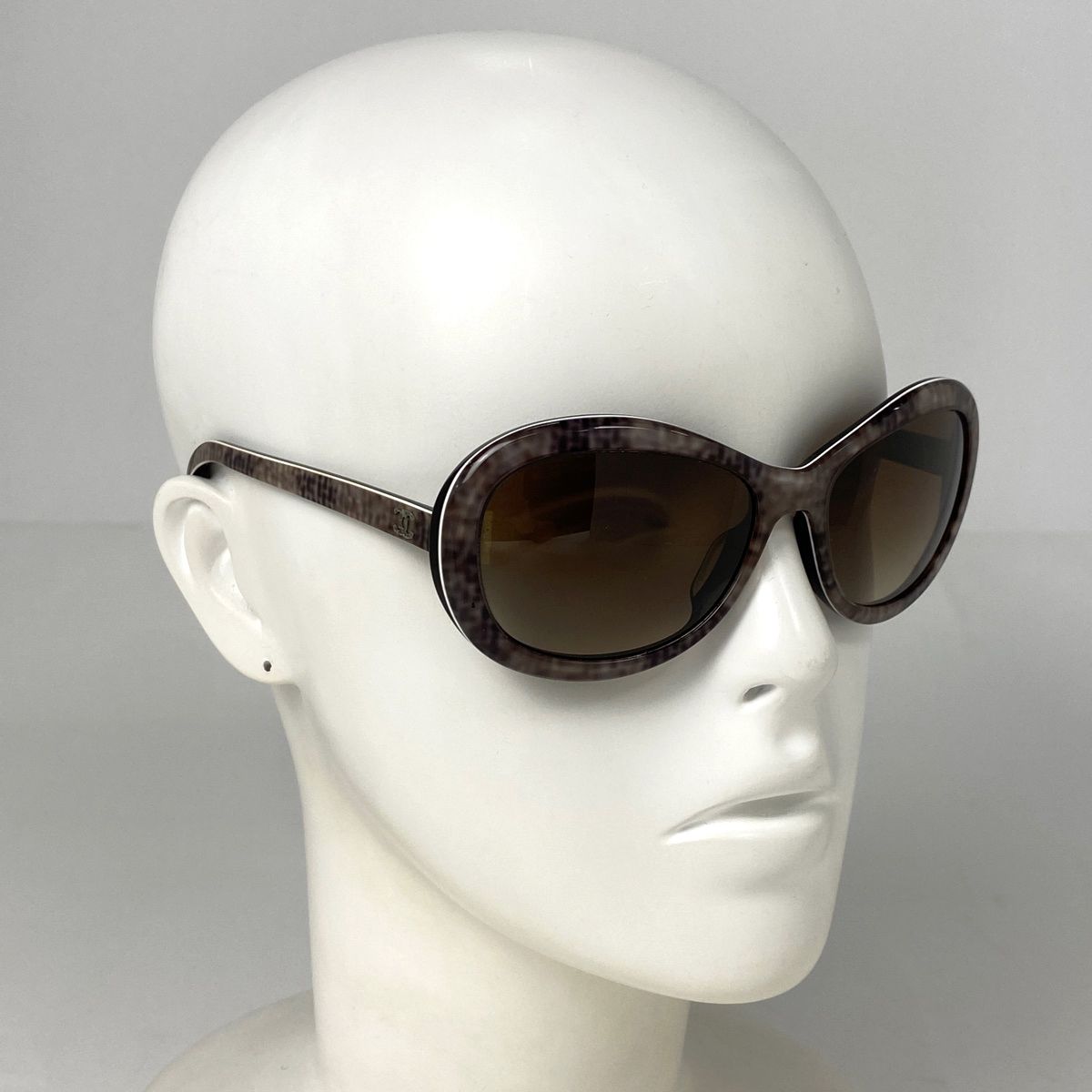 在庫一掃】 シャネル CHANEL ココマーク サングラス 購入 ツイード柄