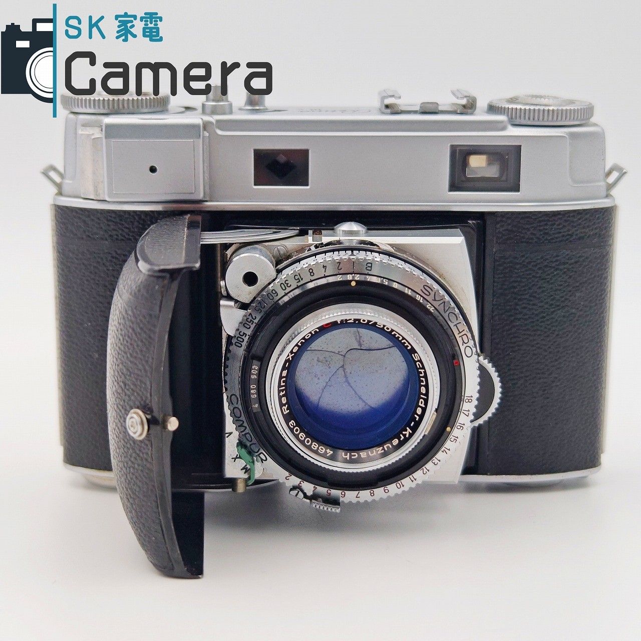 【動作確認済み】Retina Ⅲc Kodak コダック レチナⅢc 完動品 中古】 Kodak Retina IIIc Schneider Xenon C 50mm F2 コダック