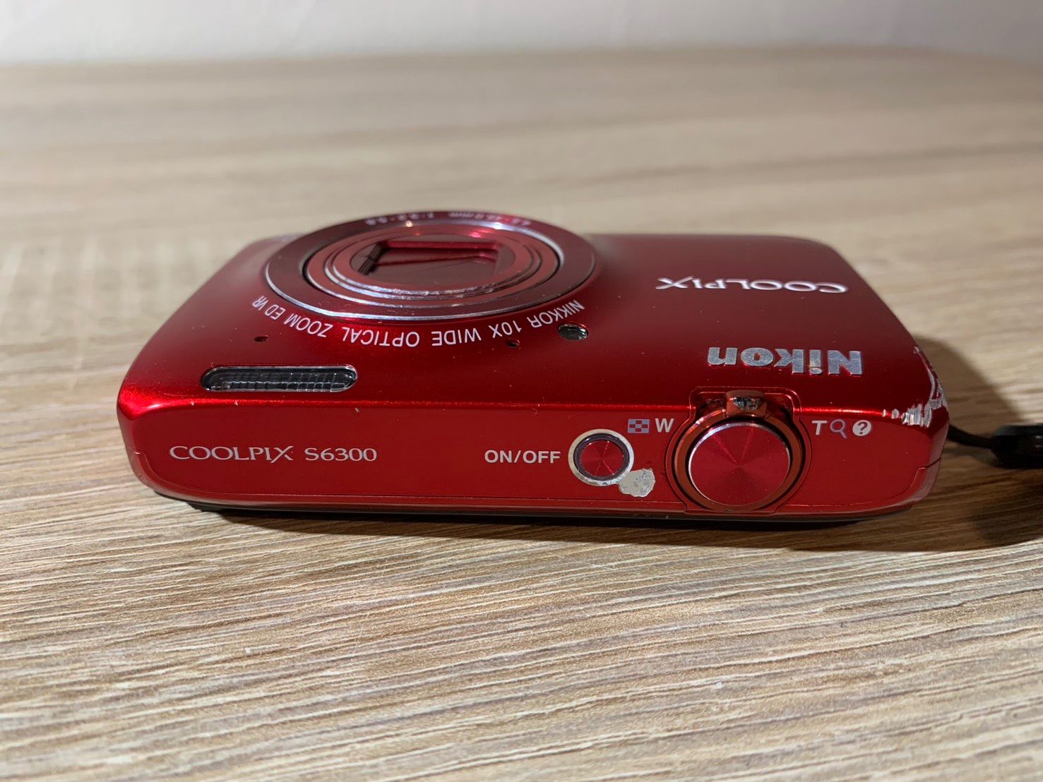 7144 Nikon ニコン COOLPIX S6300 レッド デジカメ - メルカリ