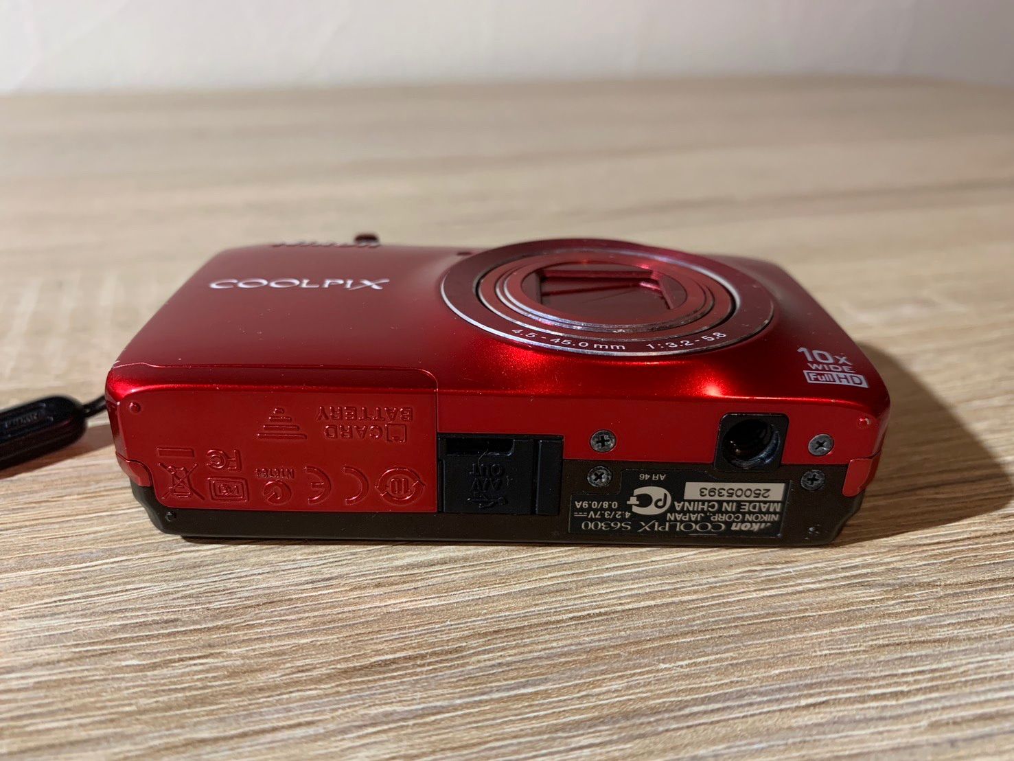 7144 Nikon ニコン COOLPIX S6300 レッド デジカメ - メルカリ