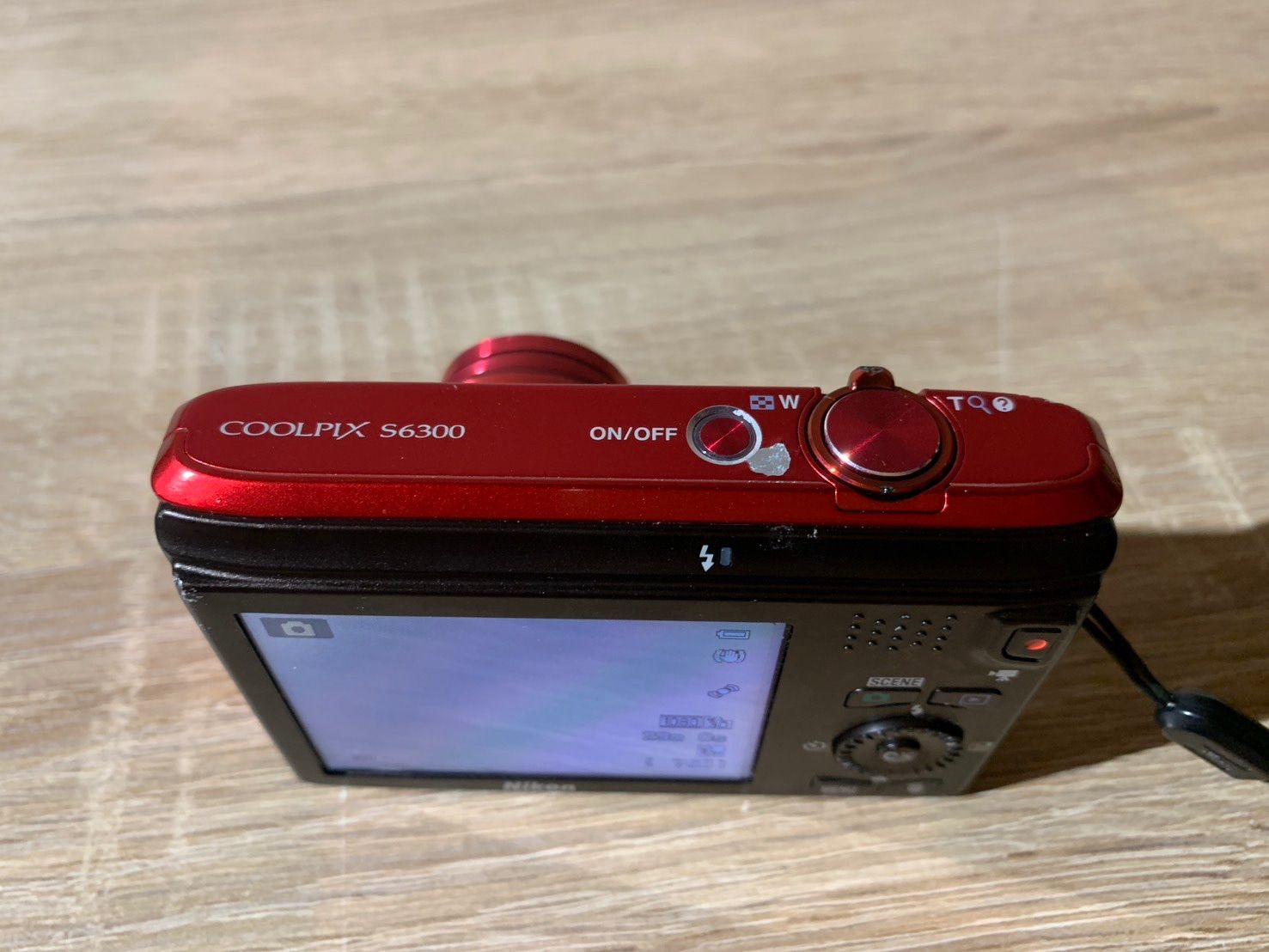 7144 Nikon ニコン COOLPIX S6300 レッド デジカメ - メルカリ