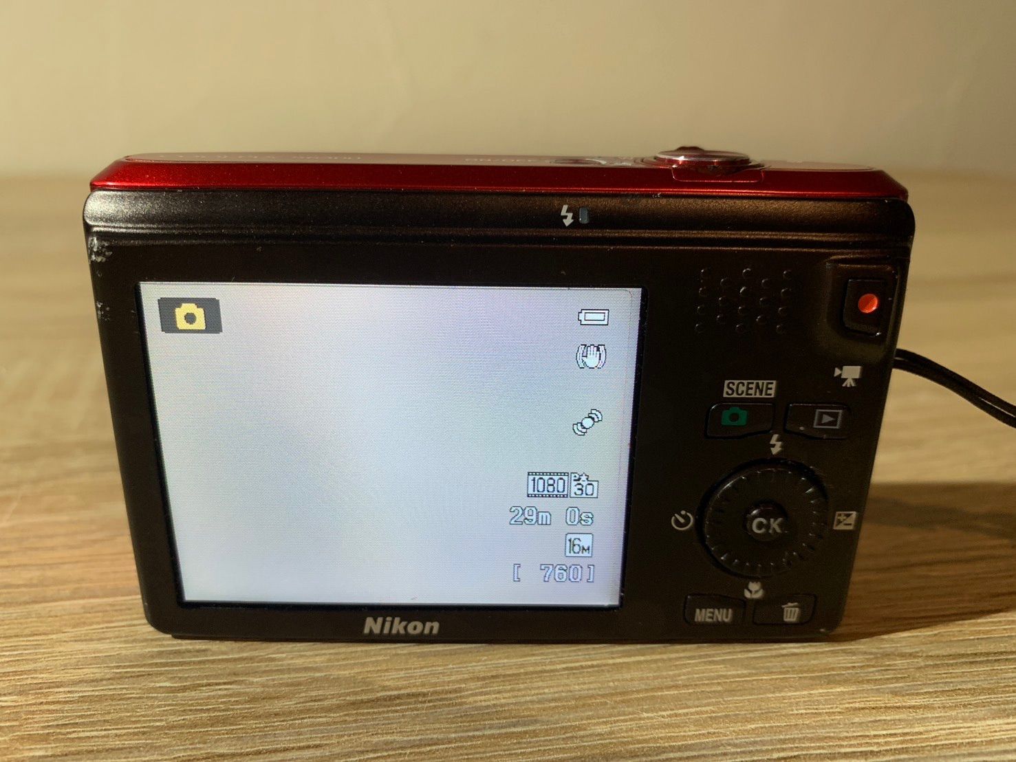 7144 Nikon ニコン COOLPIX S6300 レッド デジカメ - メルカリ