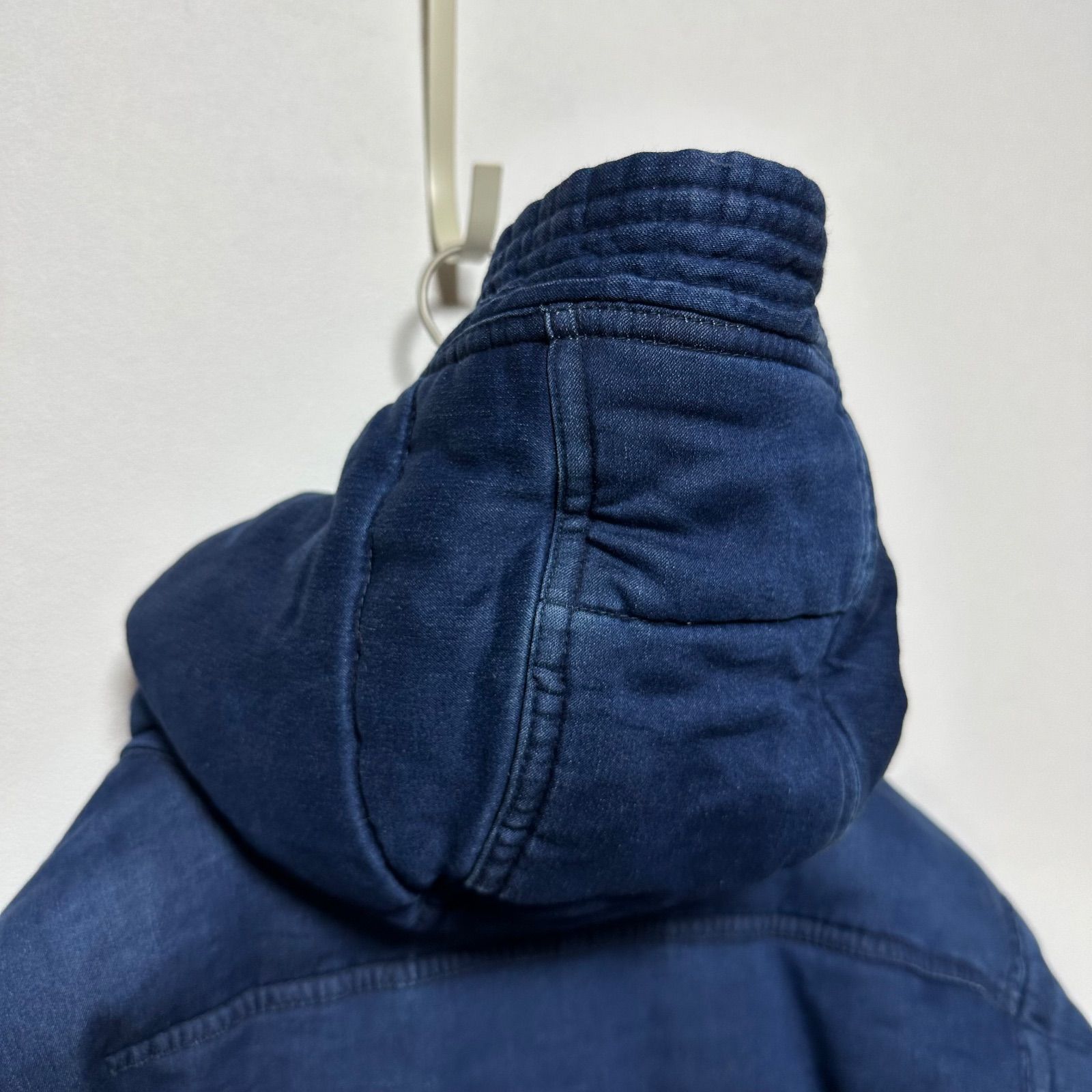 NICOLE ニコル デニムダウンジャケット 52 L相当 ハンガリーダック