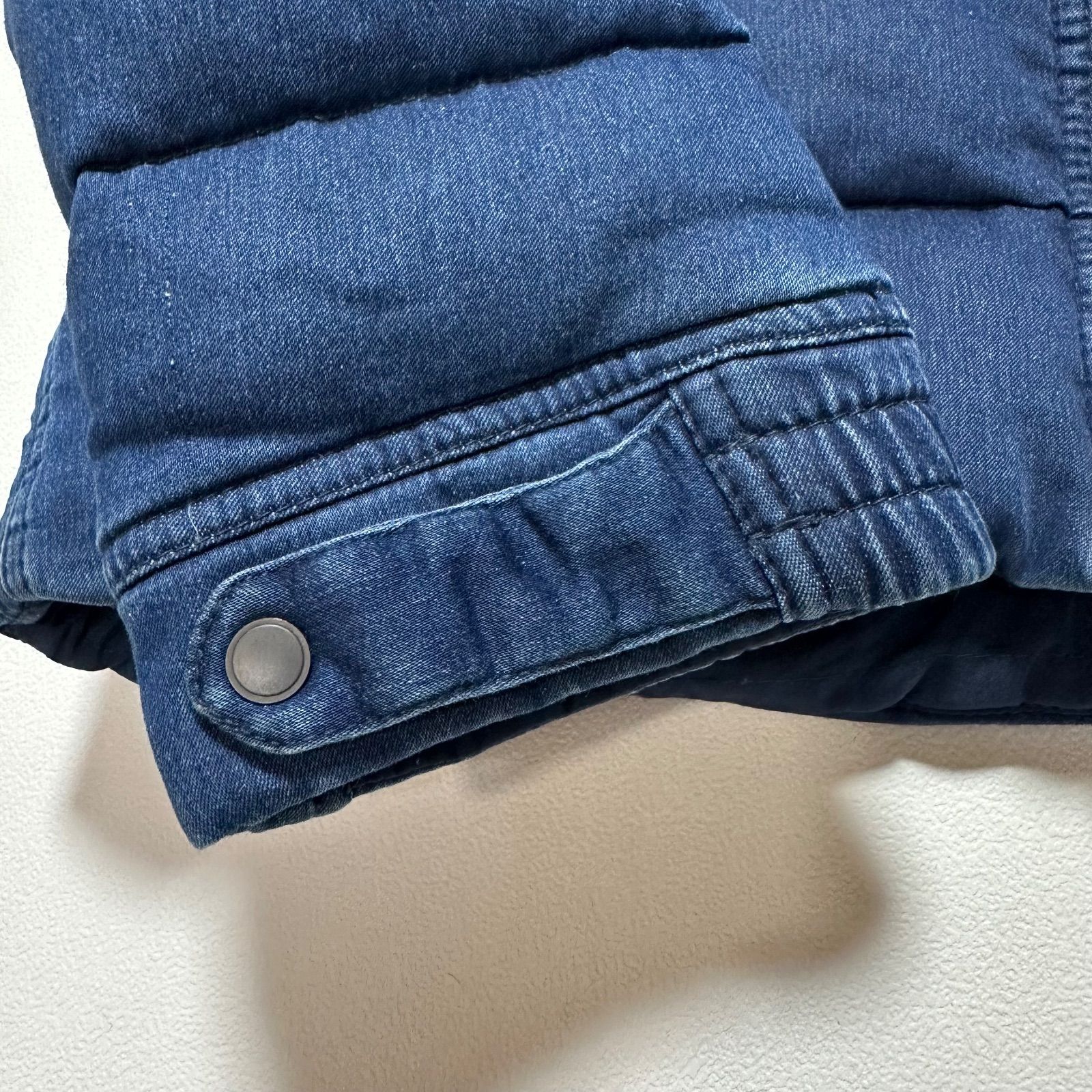 NICOLE ニコル デニムダウンジャケット 52 L相当 ハンガリーダック