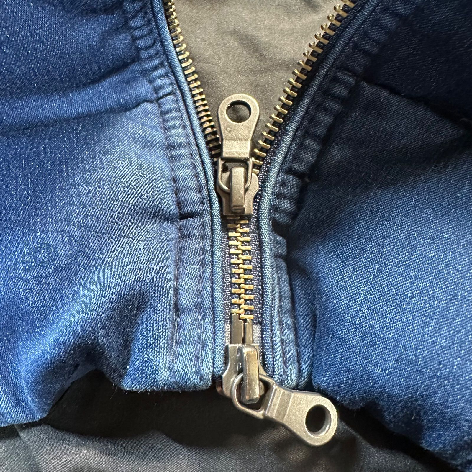 NICOLE ニコル デニムダウンジャケット 52 L相当 ハンガリーダック