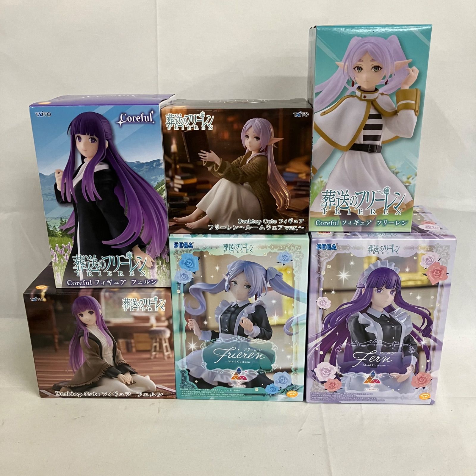 未開封 葬送のフリーレン Luminasta 他 フェルン フリーレン 6個セット