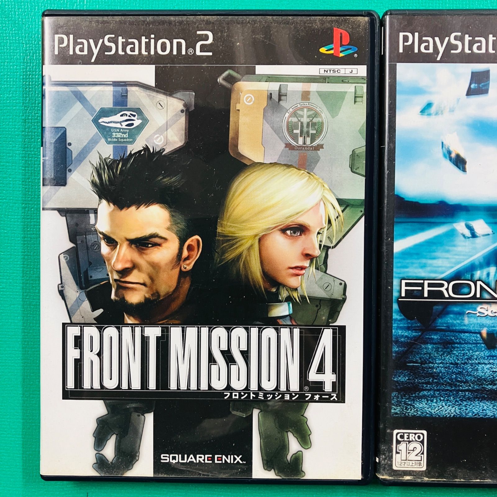 2枚セット】PS2 フロントミッション4 フロントミッション5 ~Scars of