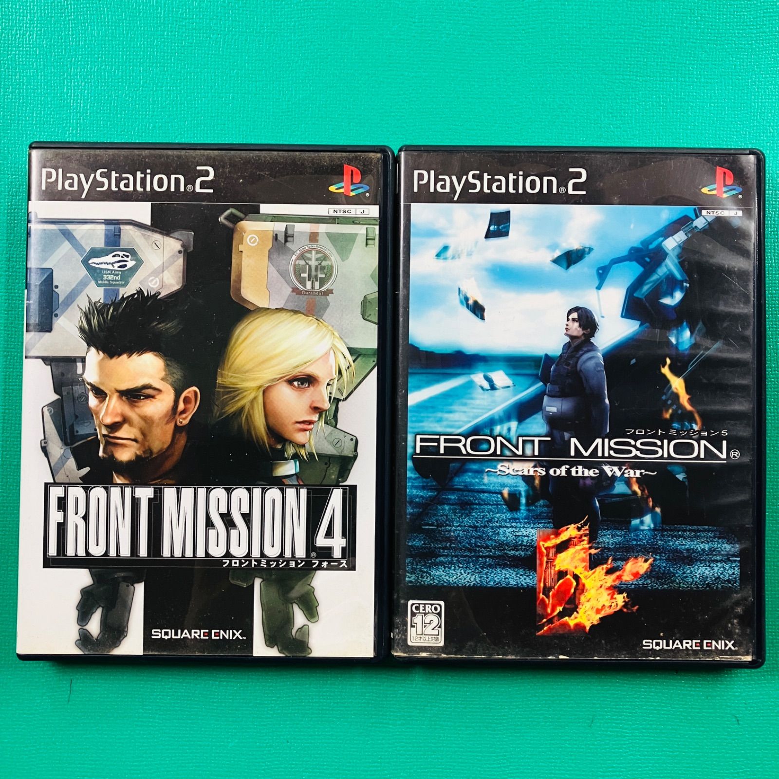 2枚セット】PS2 フロントミッション4 フロントミッション5 ~Scars of