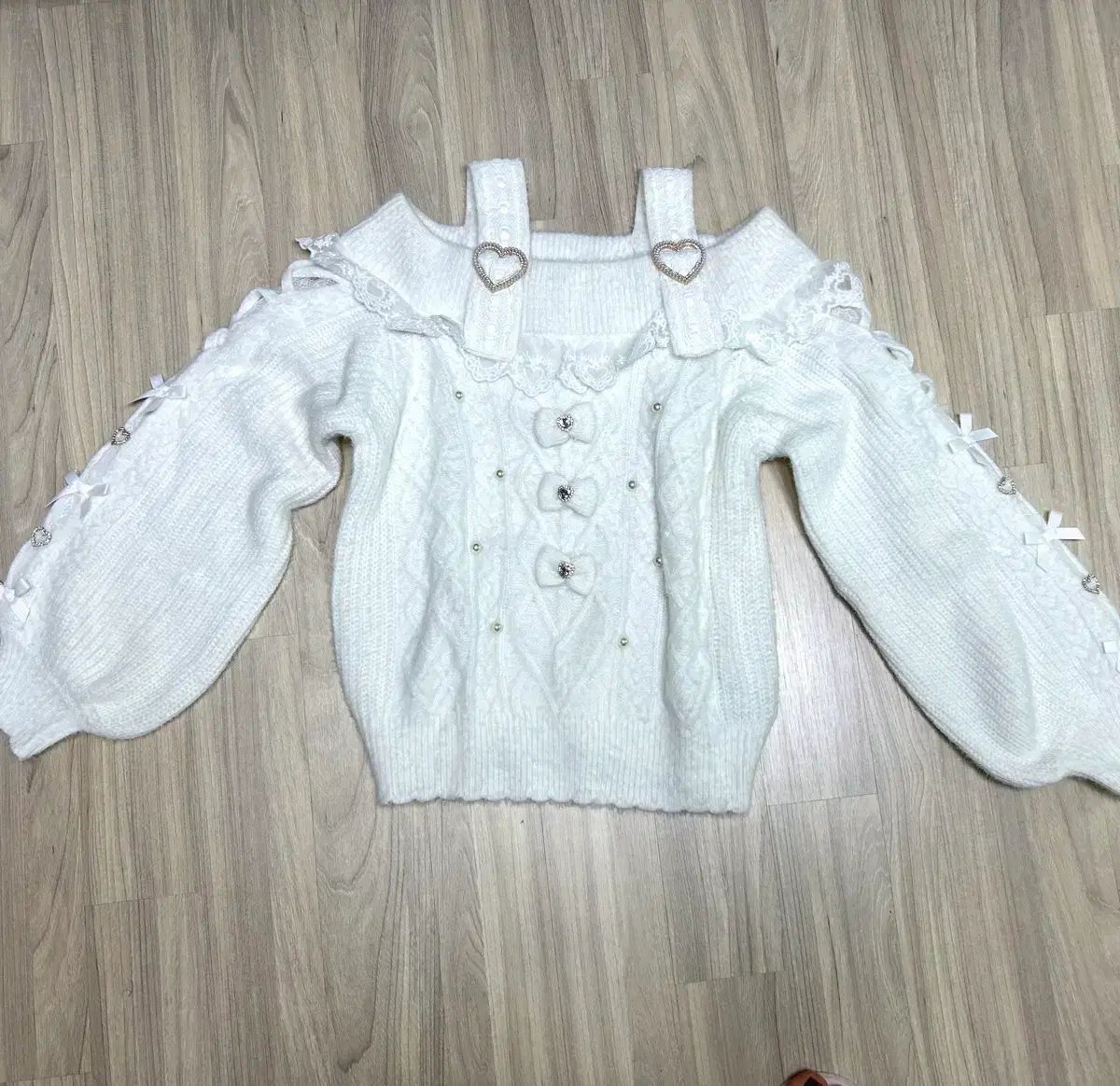 リズリサ 新作 注文 ラブリー ニット Twin Bearsニットトップス ｜ LIZ