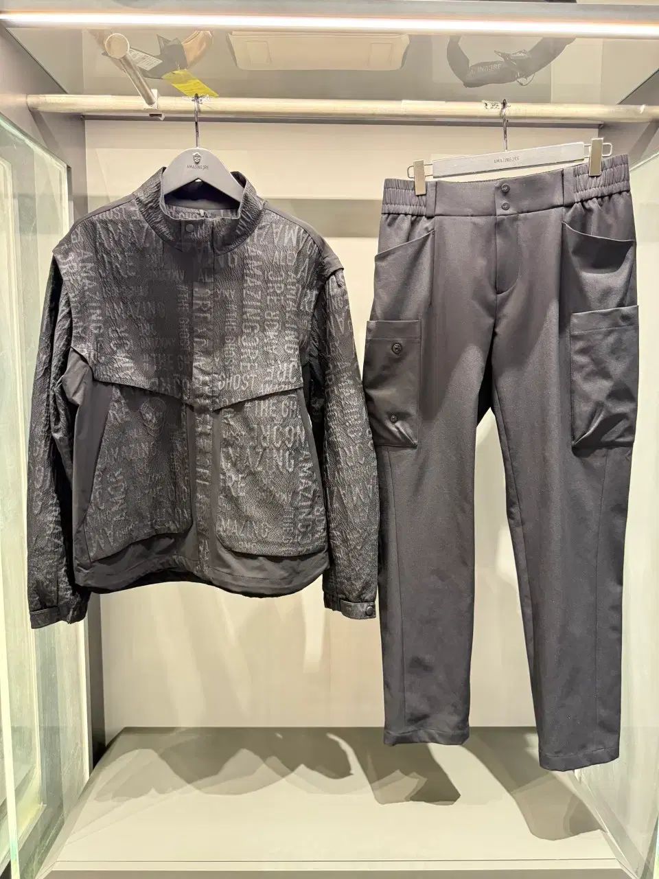 ETHOSENS 2019SS] ジョーゼットロングトレンチコート