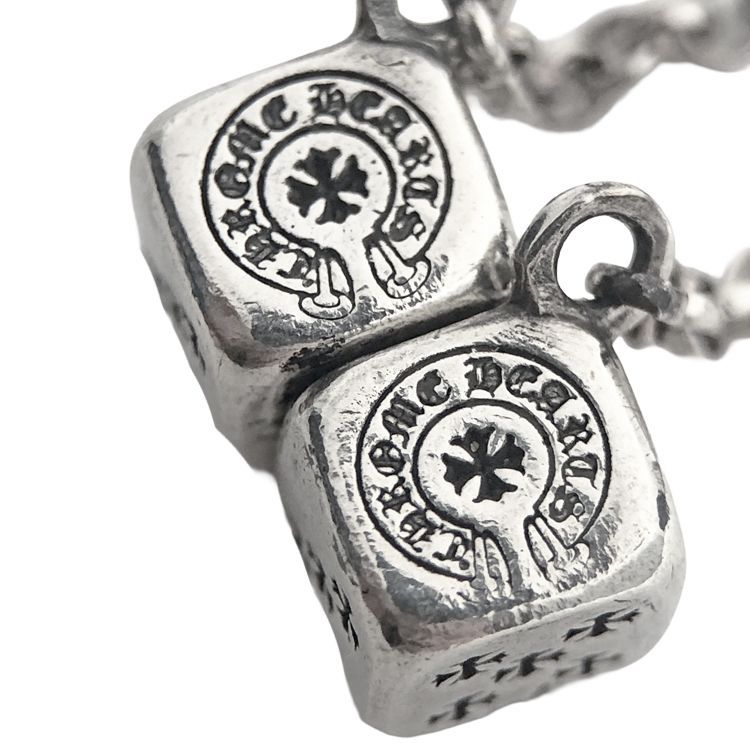 Chrome Hearts クロムハーツ DICE DBL ダブルダイス チェーンピアス