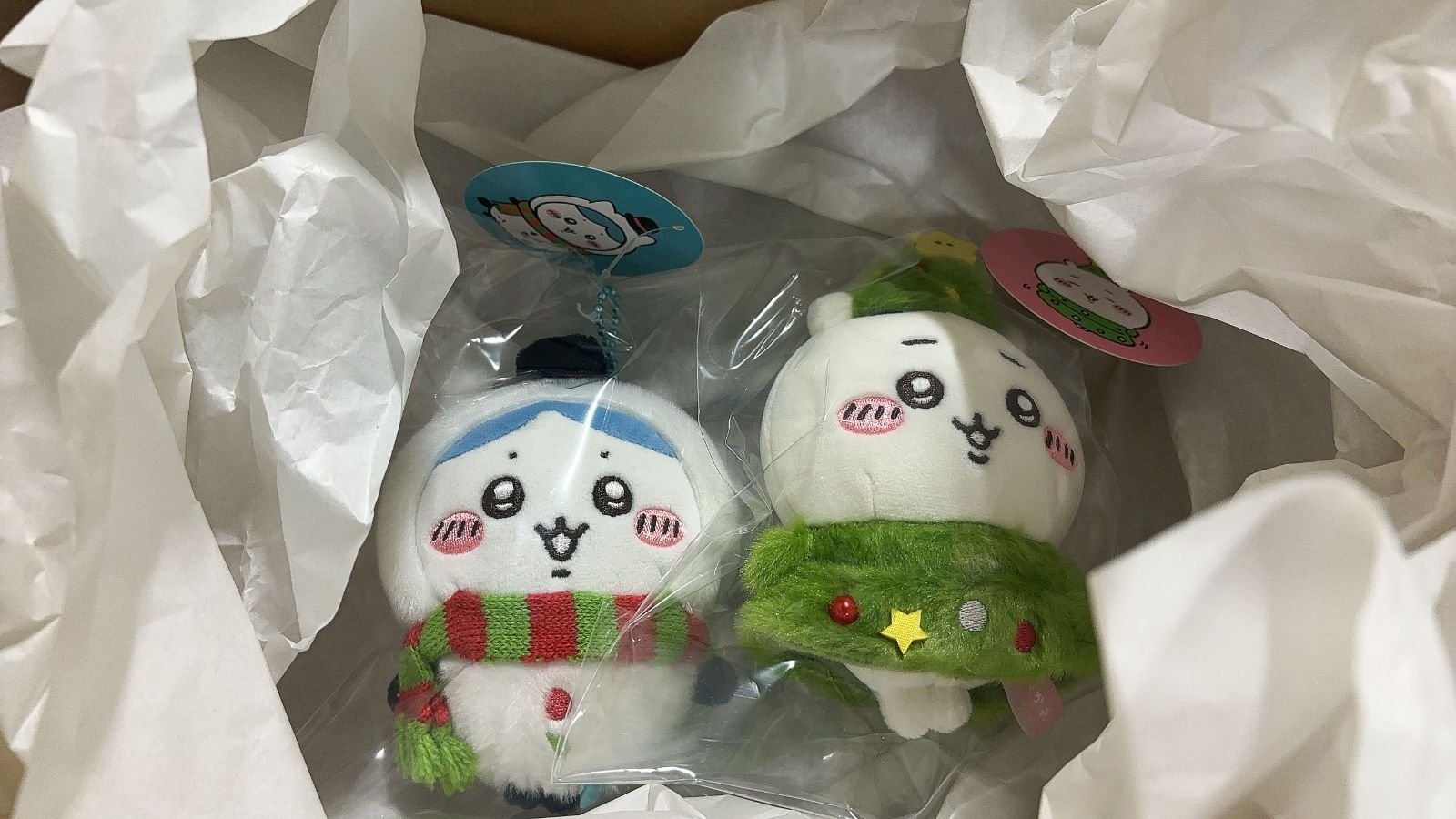 MO-00300 ちいかわ ハッピーホリデーなマスコット（ちいかわ