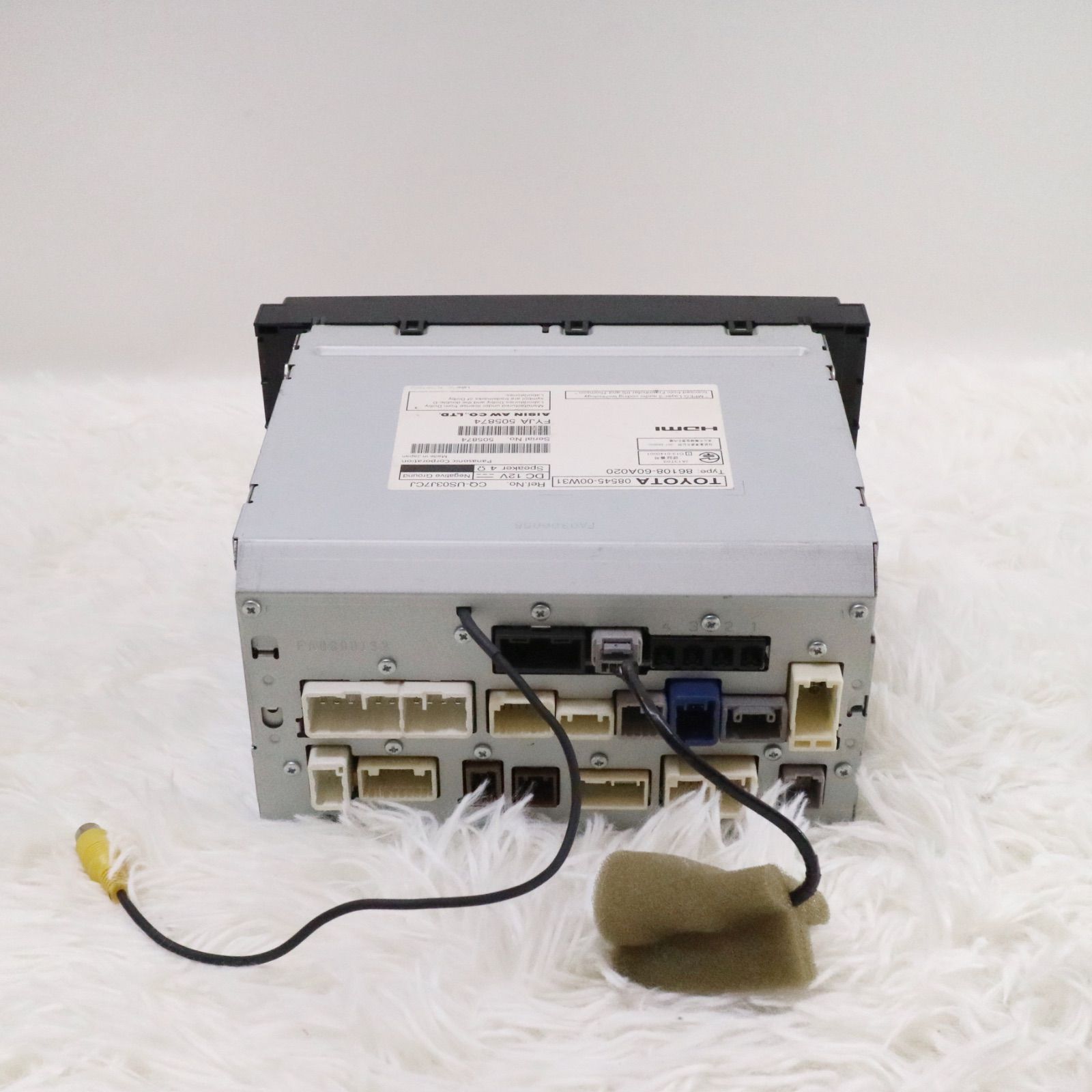 トヨタ 純正 8インチ メモリーナビ NSZA-X64T 2014年地図データ