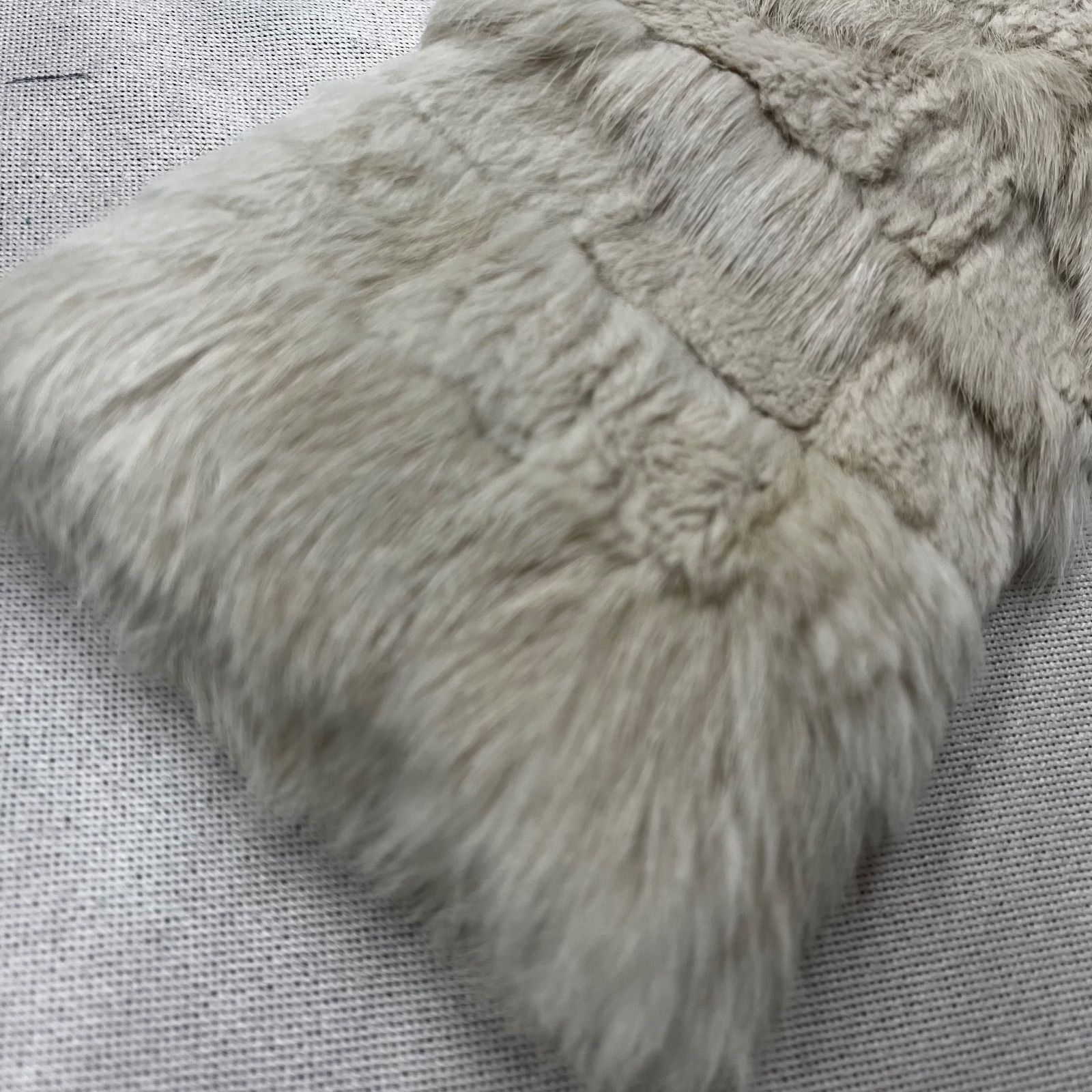 Vigny ヴィニー ファーコート ジャケット ラビットファー フルジップ