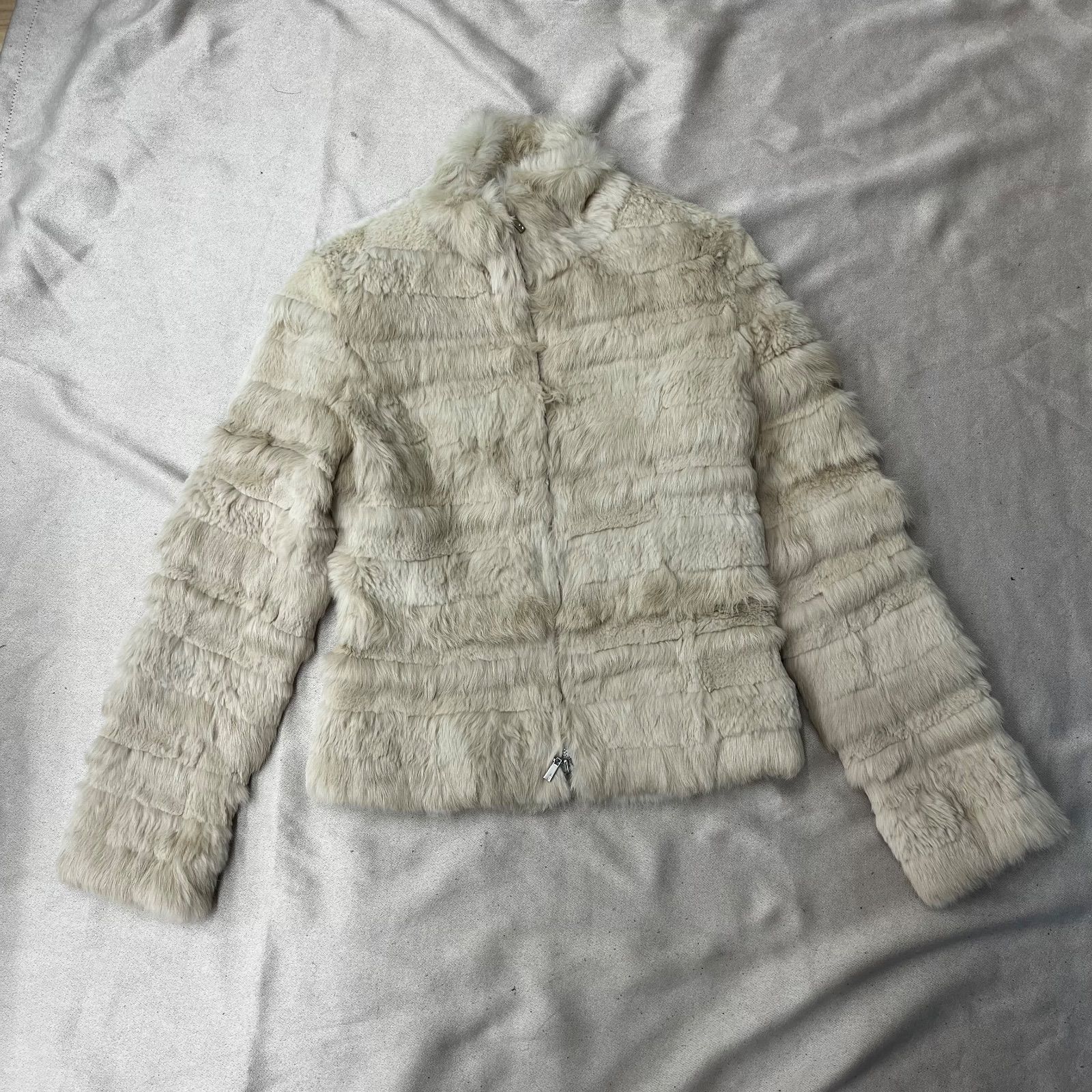 Vigny ヴィニー ファーコート ジャケット ラビットファー フルジップ