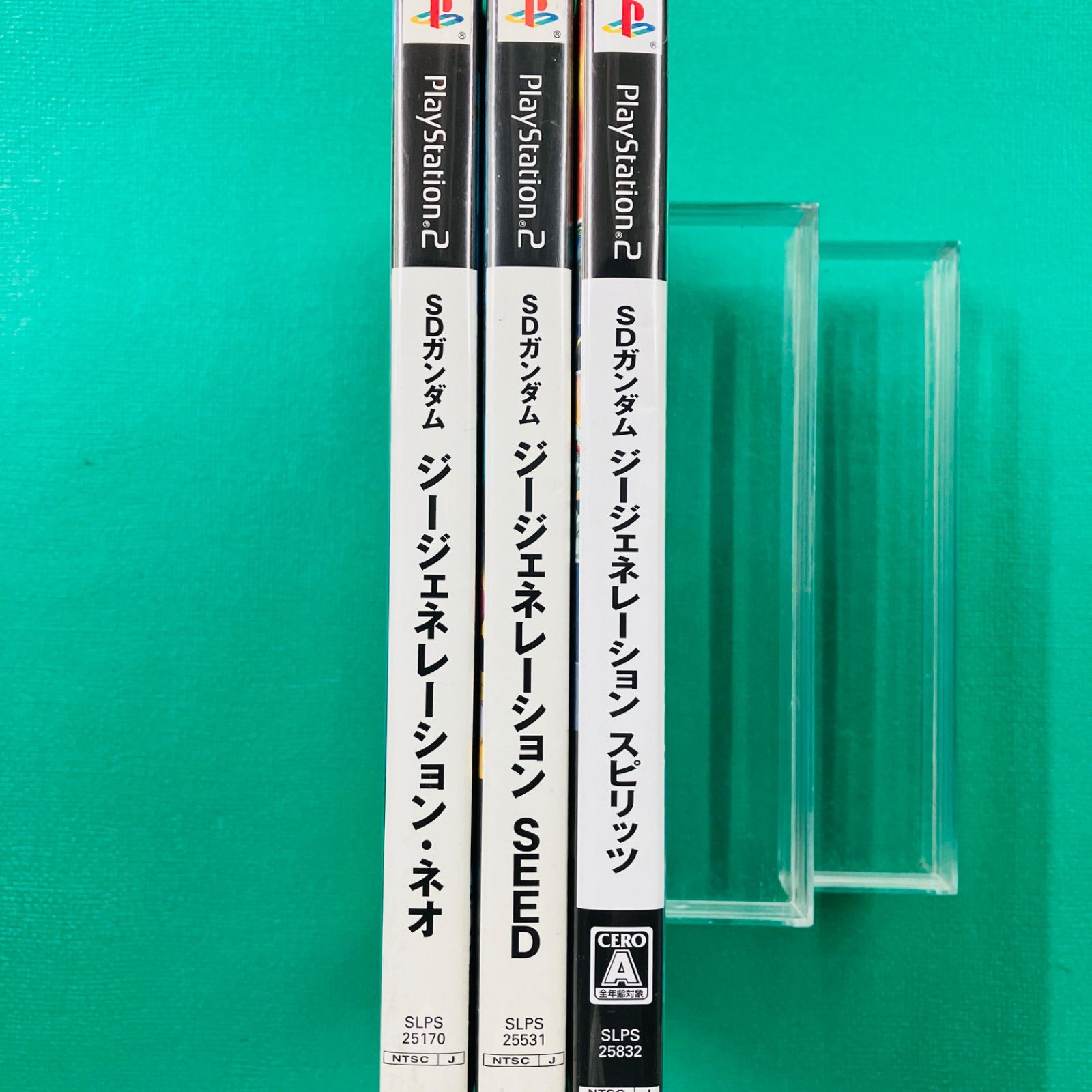 3点セット】PS2 SDガンダム ジージェネレーション・ネオ SDガンダム