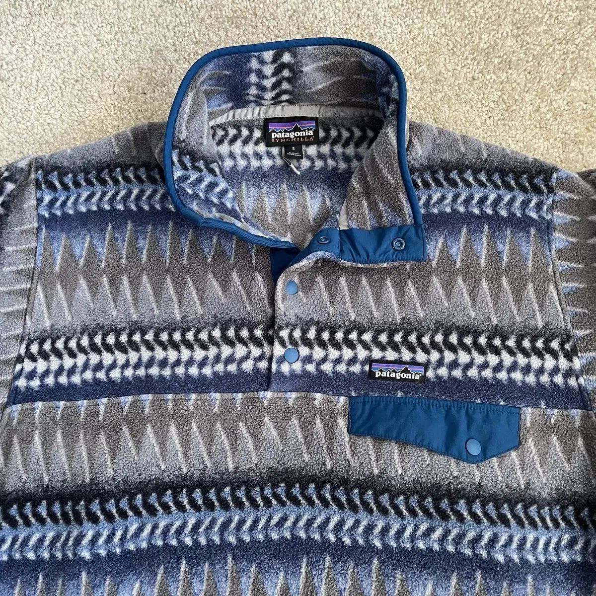 13FW patagonia（パタゴニア） Synchilla（シンチラ）スナップT