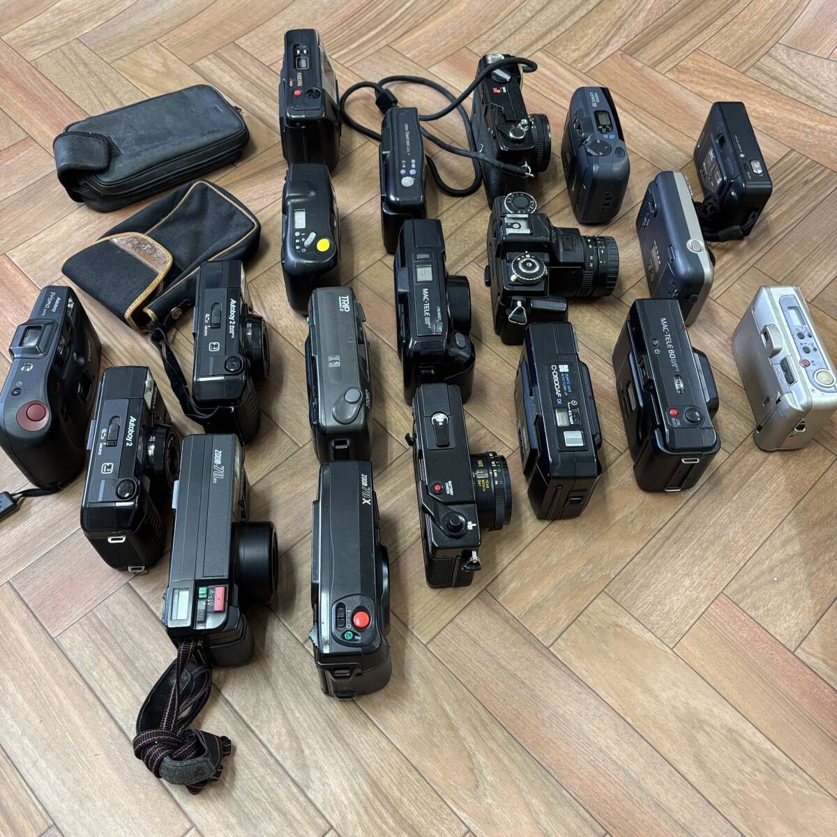 中古カメラ3点セット　動作未確認　部品どり 中古カメラ3点セット 動作未確認 部品どり 中古・ジャンク】部品取り用