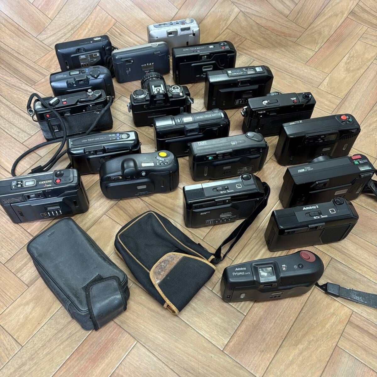 まとめ】コンパクトカメラ 計19台 おまとめセット 動作未確認 #P323d