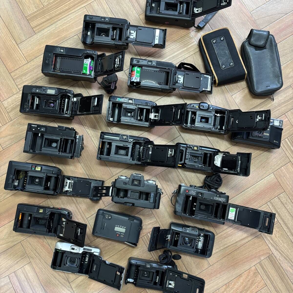 まとめ】コンパクトカメラ 計19台 おまとめセット 動作未確認 #P323d