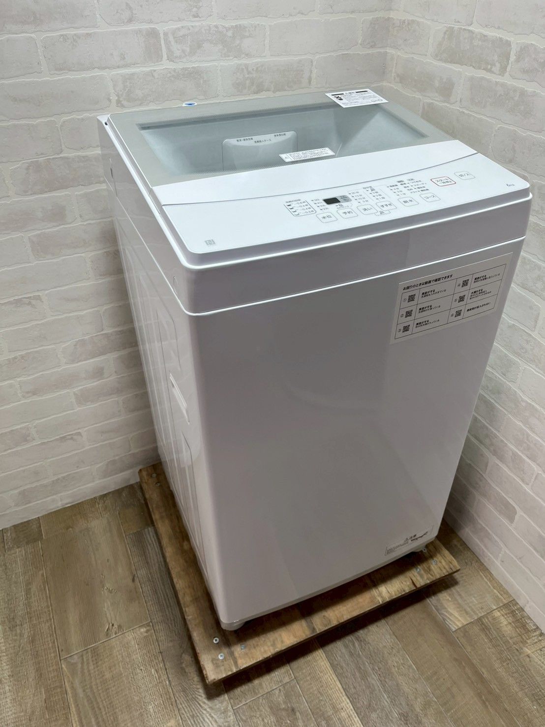 大阪送料無料☆3か月保障付き☆洗濯機☆ニトリ☆6kg☆2022年☆NTR60☆S