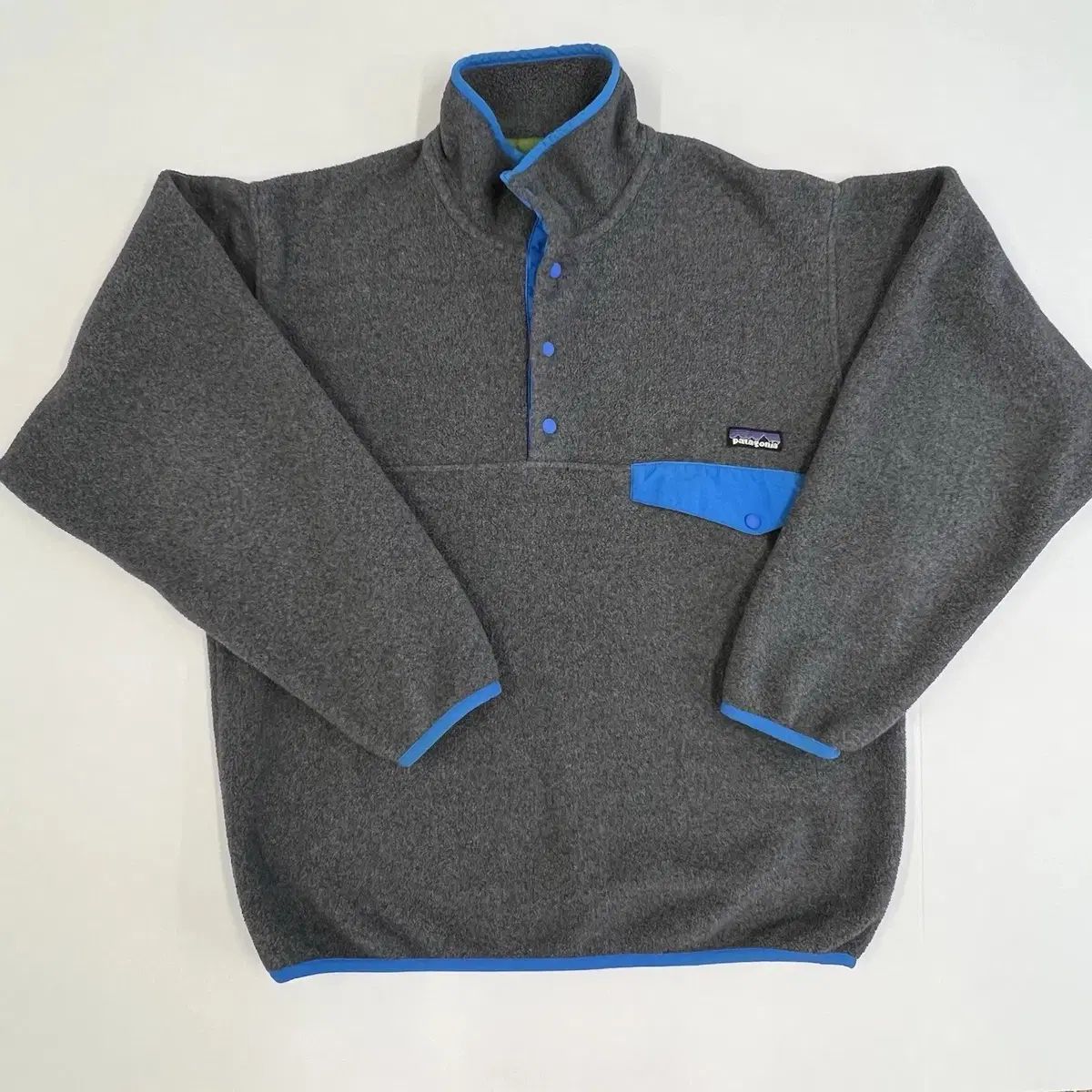 13FW patagonia パタゴニア Synchilla（シンチラ） スナップ-T グレー