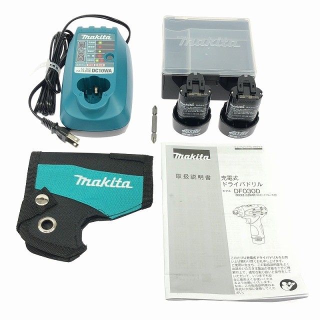  makita マキタ 10 8 V 充電式ドライバドリル バッテリ 1 3 Ah 充電器 ケース付 ドリルドライバ115717 電動ドライバードリル ドリル ドライバー レンチ