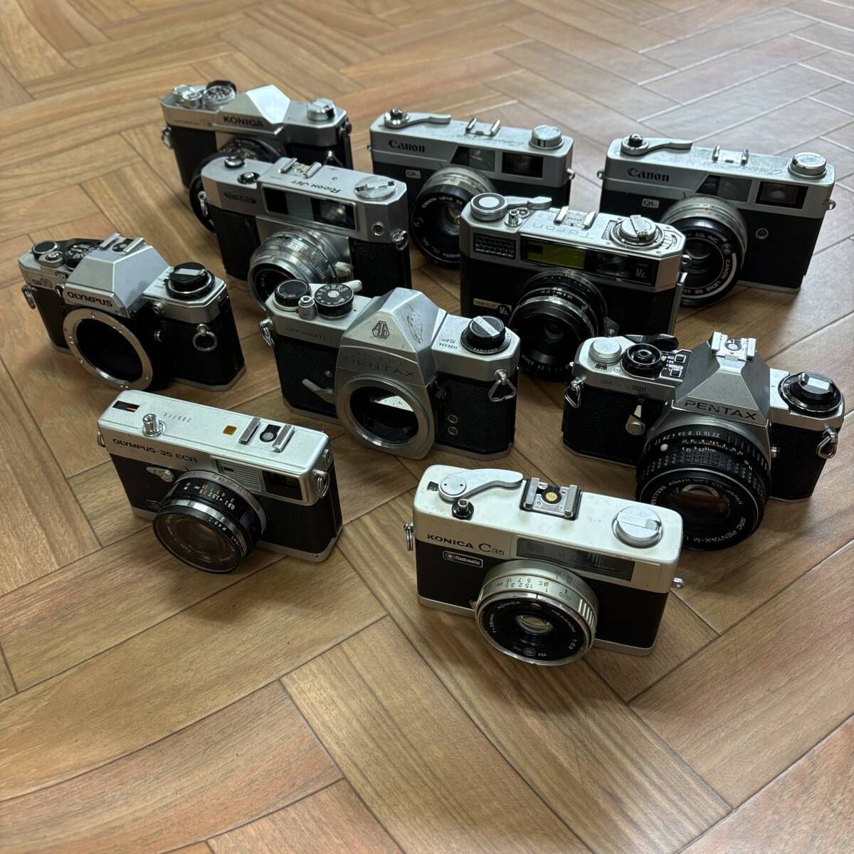 まとめ レンジファインダーカメラ 他 計10台 おまとめセット P 355 a