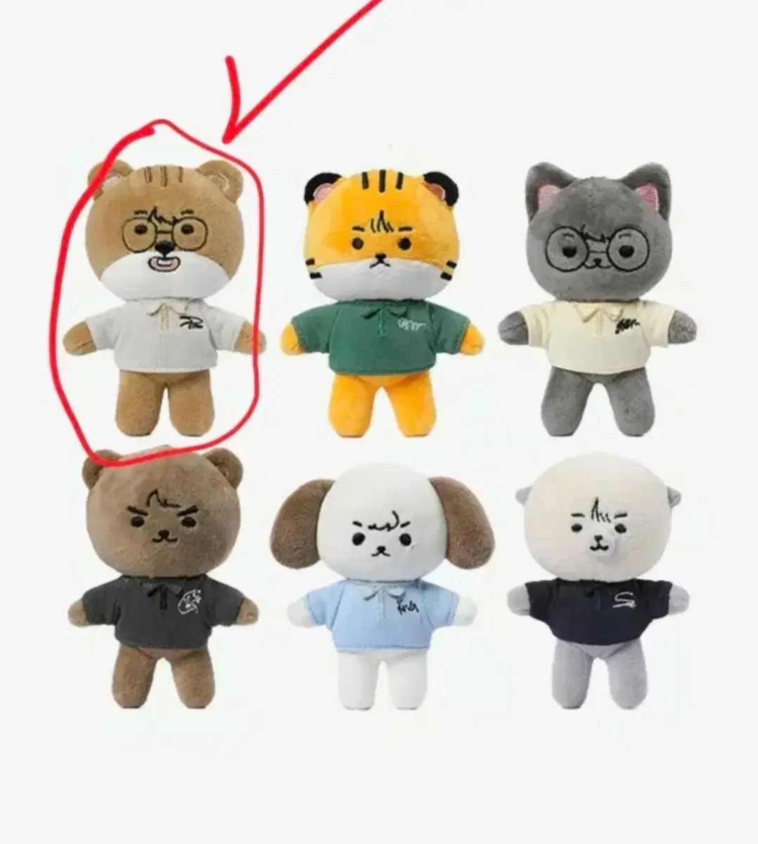 T 1 ONSETI ドラン ぬいぐるみ 10 cm