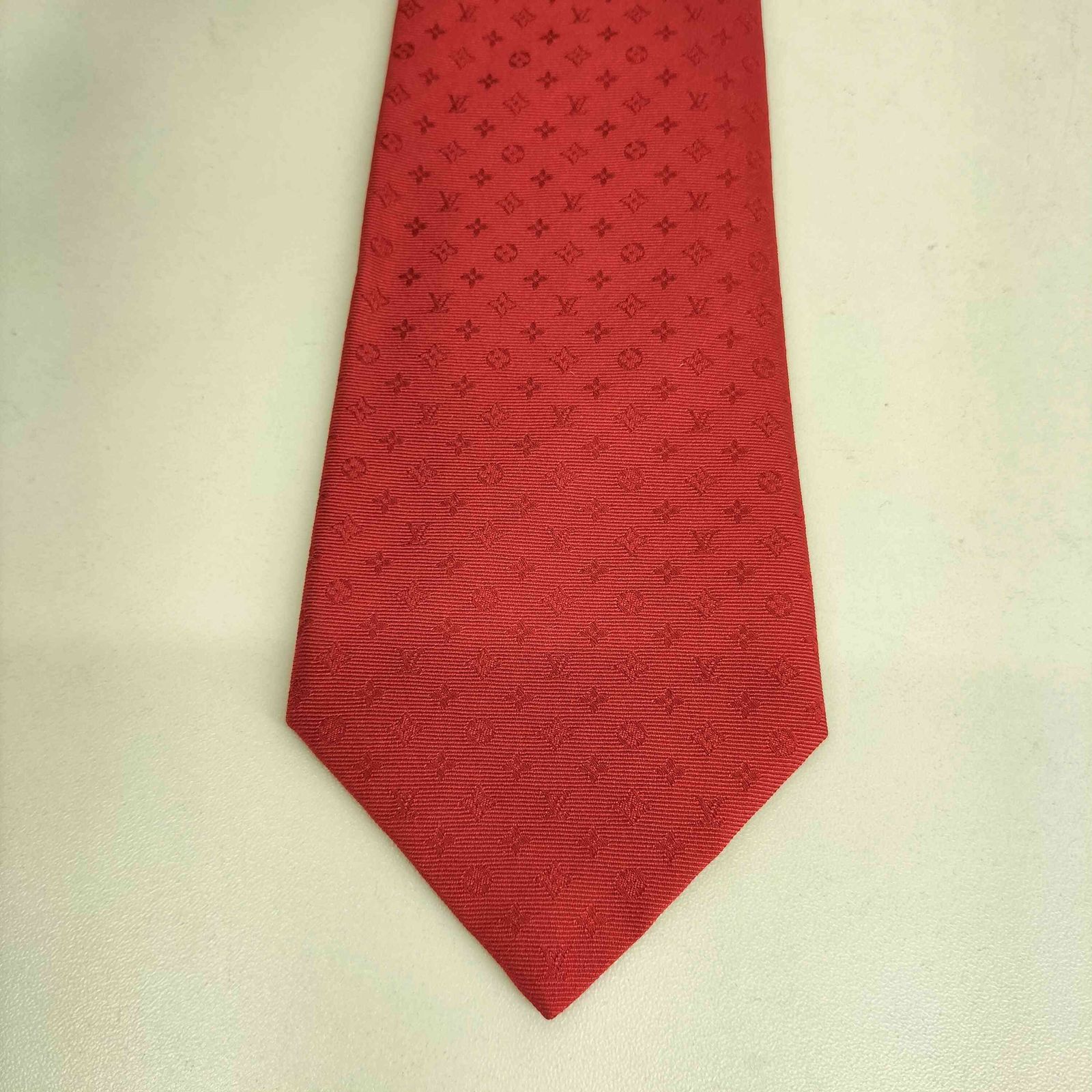 ルイヴィトン LOUIS VUITTON シルク100総柄ネクタイ メンズ 表記無