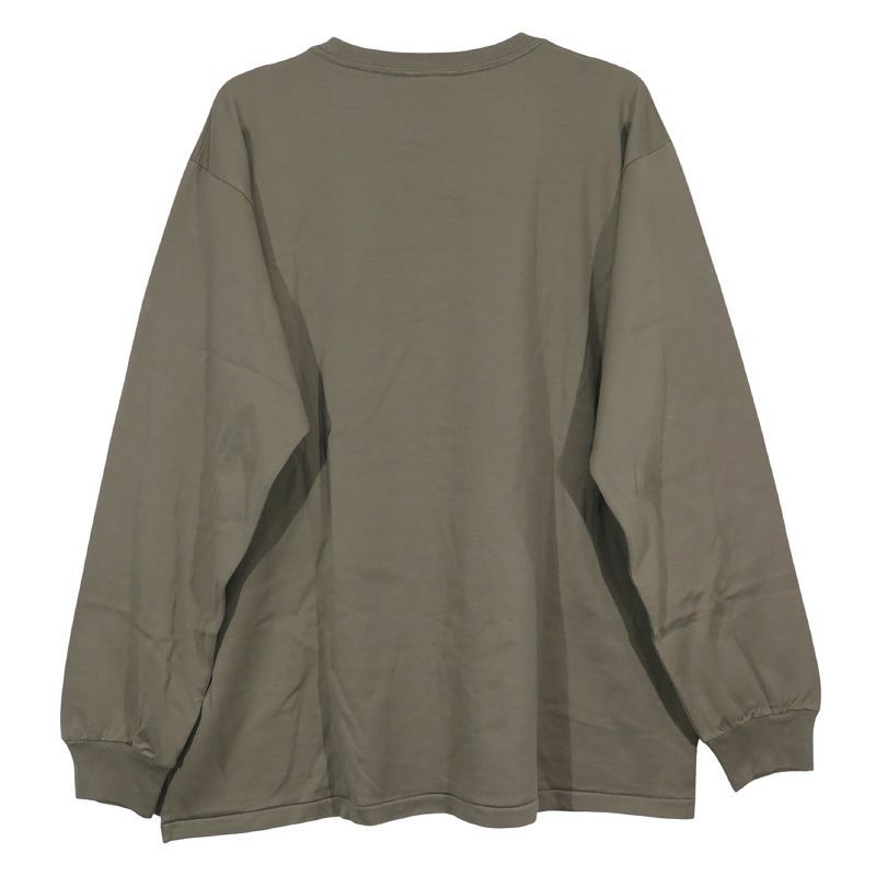 美品 AURALEE オーラリー LUSTER PLAITING L/S TEE A00P01GT クルー 