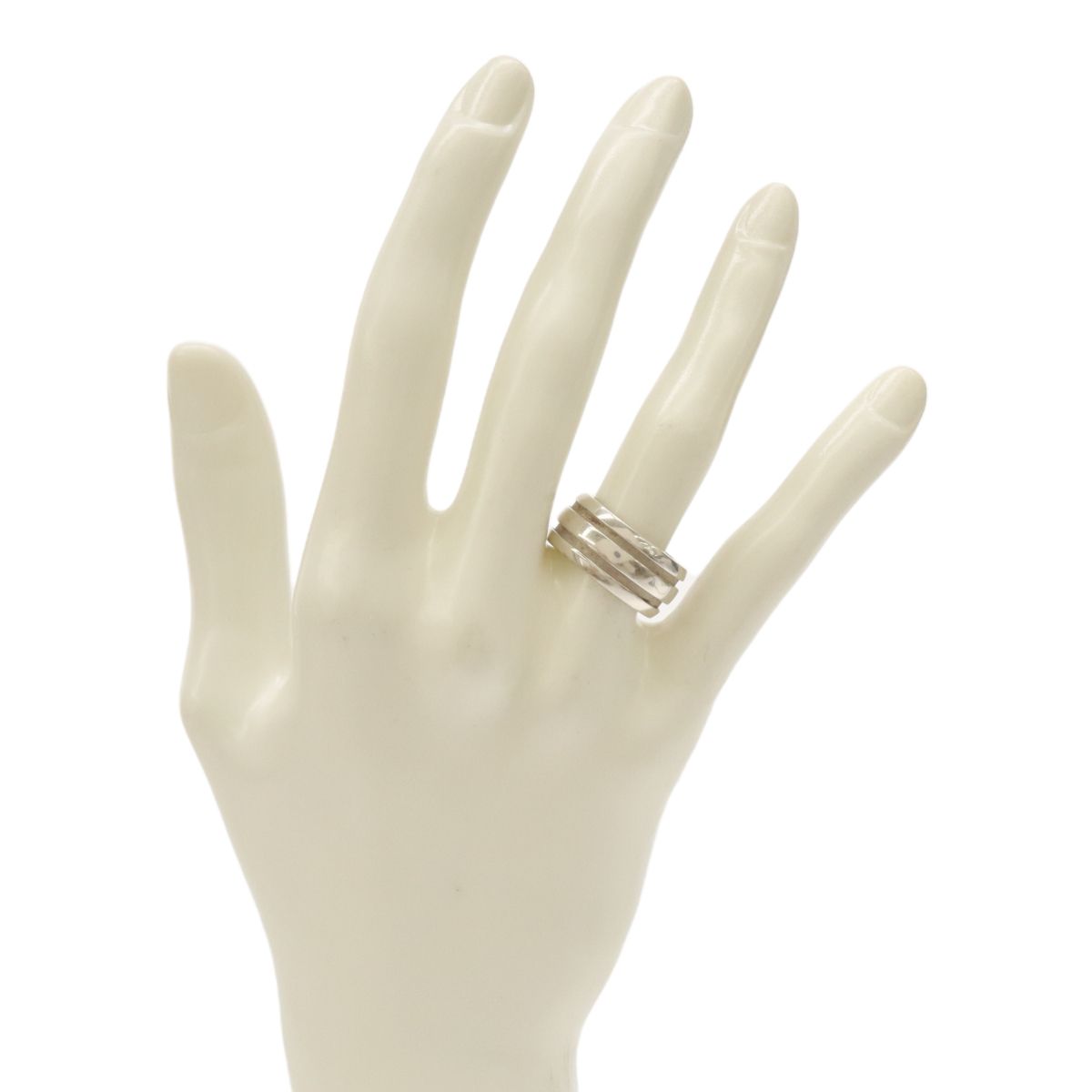 ティファニー グルーブド ライン オーバル シルバー 925 TIFFANY&Co.（ティファニー） 指輪 グルーブドダブルライン リング #11