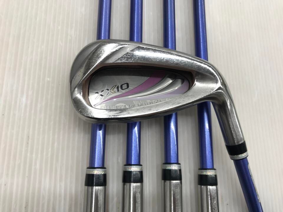ダンロップ XXIO LADIES ブルー MP 1100 L Aフレックス アイアンセット 最短