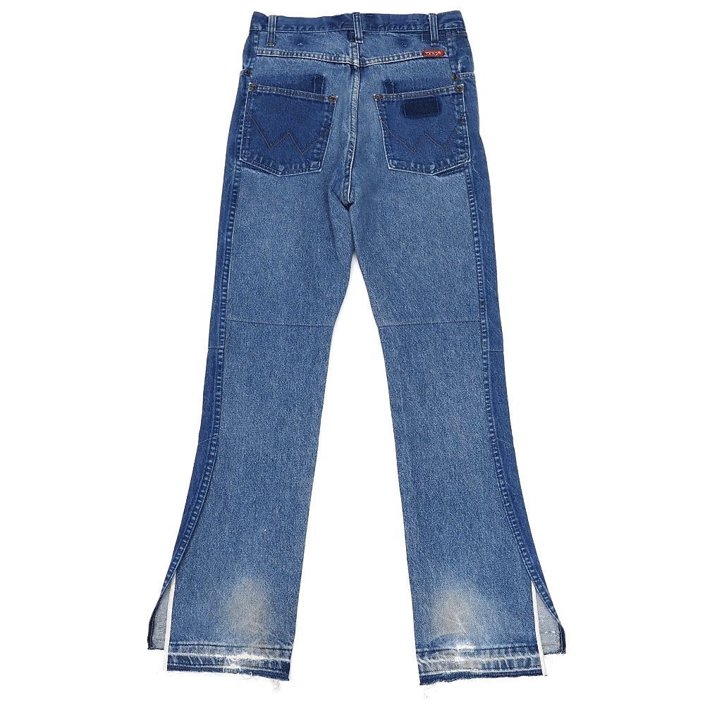 SEVEN BY 再構築デニム パンツ サイズ S ブルー 定価50600円 セブンバイセブン レディース 5 GHC L 0674 KEC 12