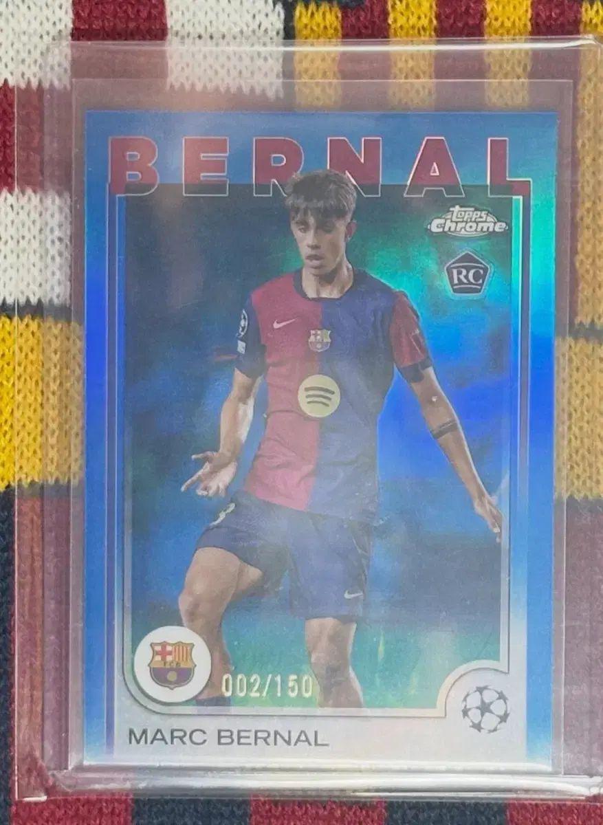 Topps Chrome トップス ルーキー マルク ベルナル サッカー カード 150ハン