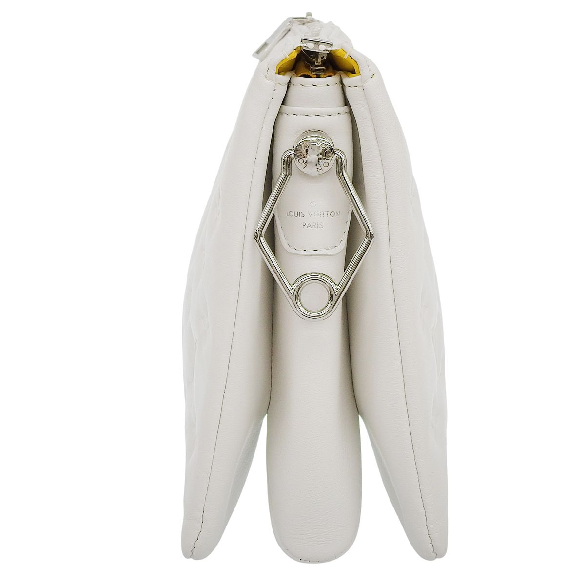 中古 LOUIS VUITTON ホワイト T M ルイヴィトン スニーカー LV × TM タイムアウト レディースサイズ37