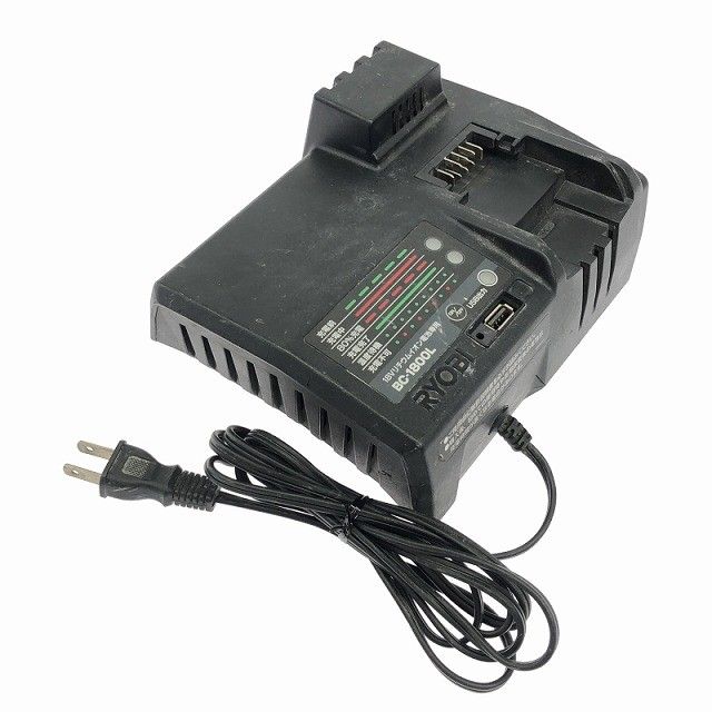 品 RYOBI リョービ 電池パック B-1860 L×2 充電器セット 電動工具 リチウムイオンバッテリー 蓄電池 充電池119051