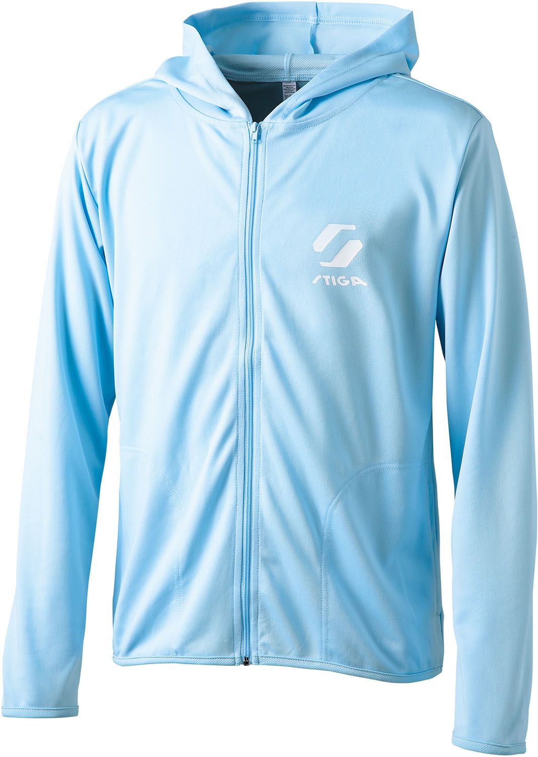 スティガ STIGA 卓球 STIGA ドライジップパーカー JP-II ライトブルー L 1840290606 ライトブルー