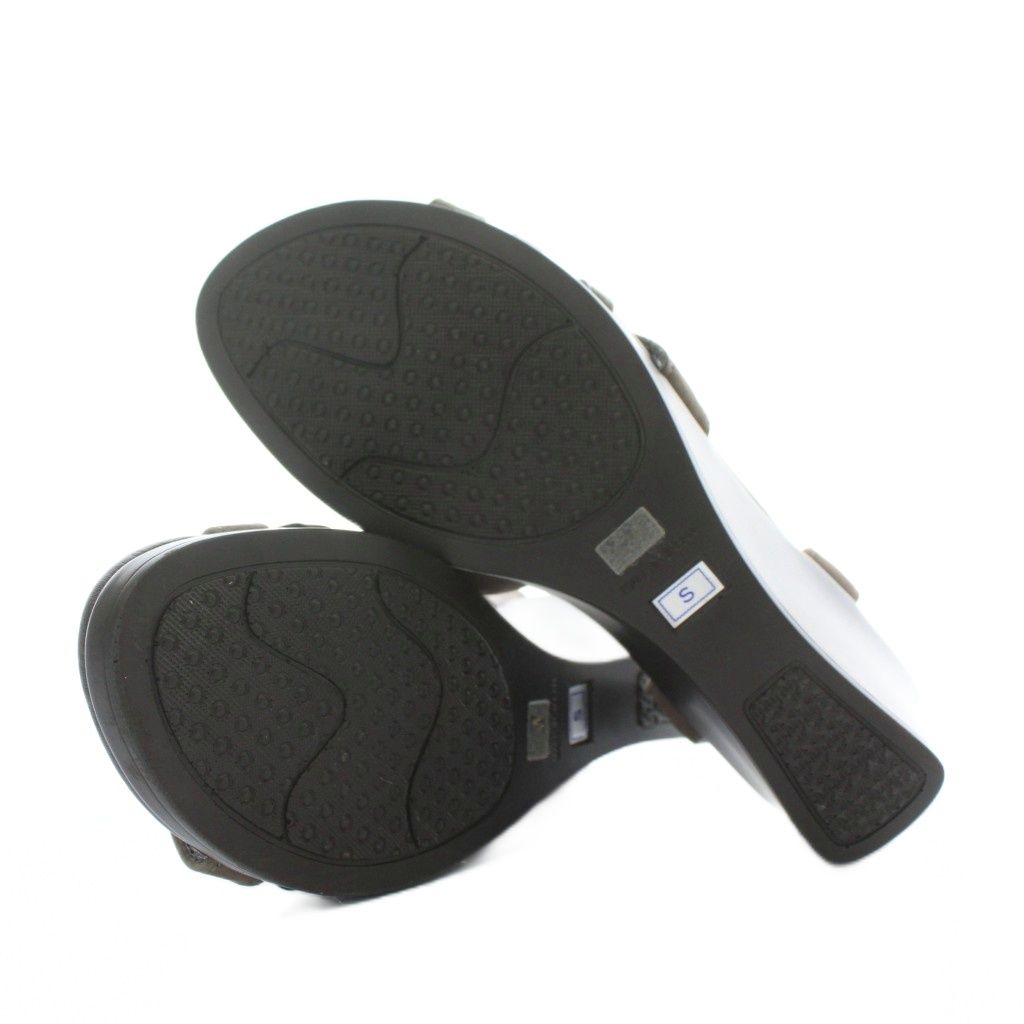 ダイアナ DIANA サンダル レザー オープントゥ ウェッジソール T