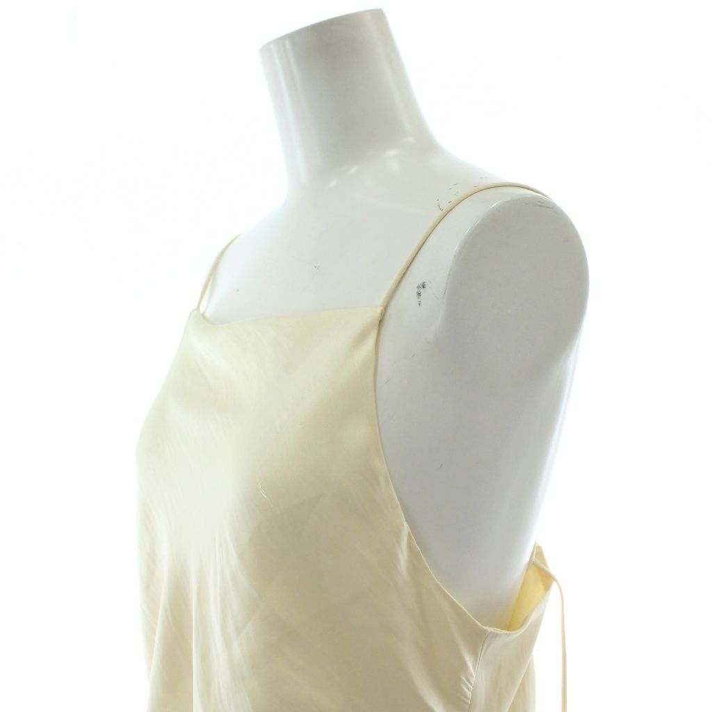 【中古】未使用品 クラネ CLANE 25SS ドレープサテンキャミソールトップス DRAPE SATIN CAMISOLE TOPS 2 ベージュ クラネ CLANE 25SS ドレープサテンキャミソールトップス DRAPE SATIN