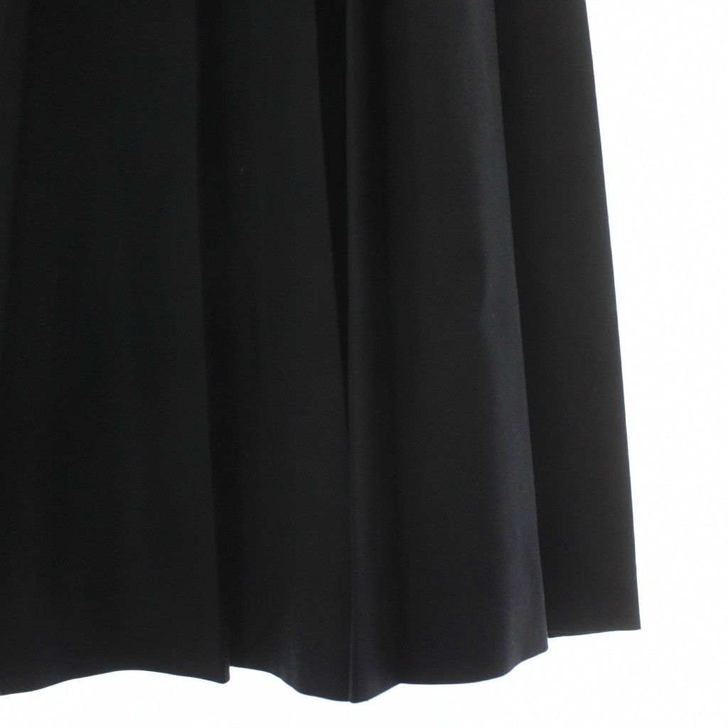  クラネ CLANE WIDE PLEATS LONG SKIRT ロングスカート プリーツ 黒 ブラック ワイド 19109-6022 PP GY 20 ロングスカート スカート