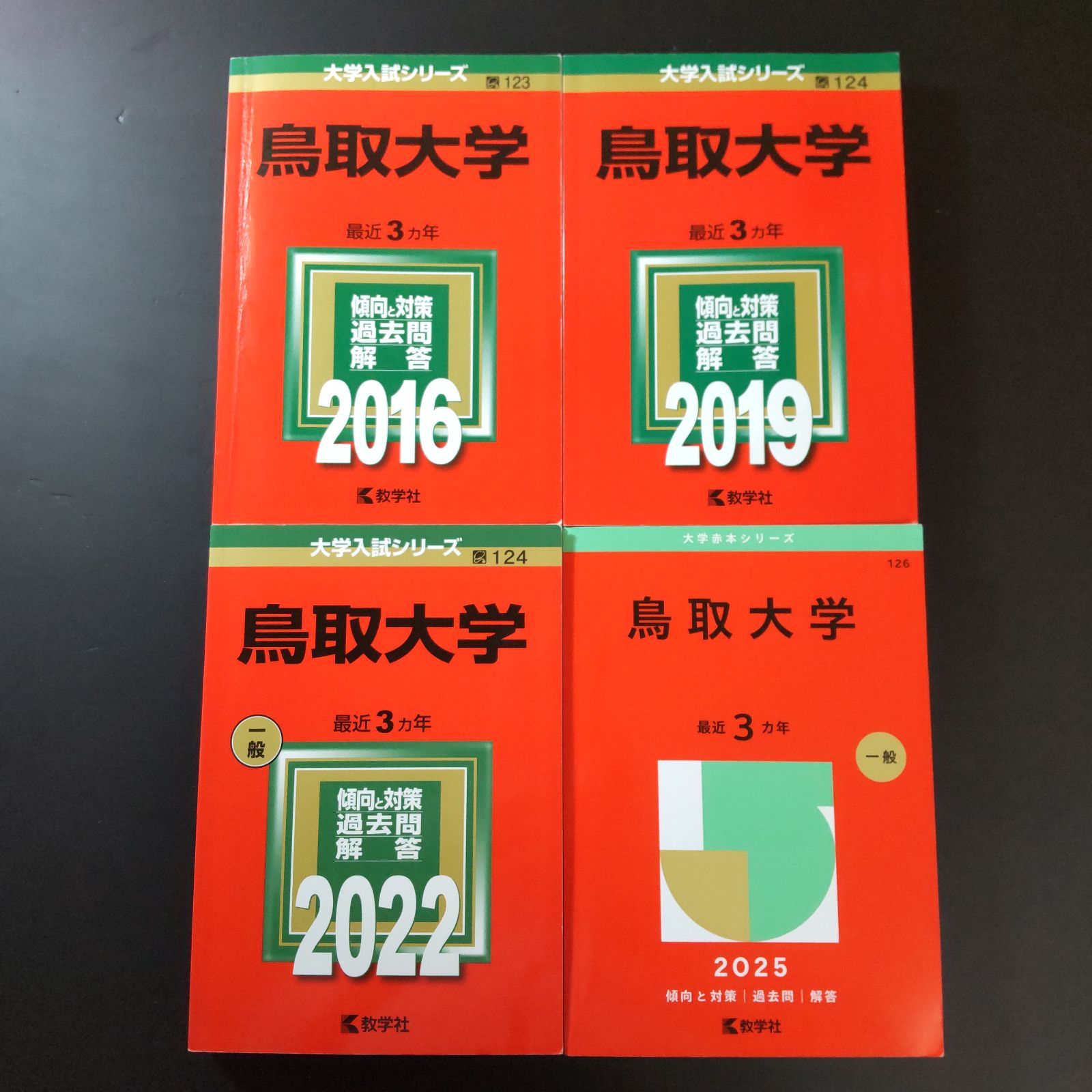 300】【4冊】鳥取大学 書込みなし 2016 2019 2022 2025 クリアランス