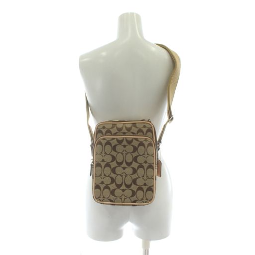 コーチ COACH ショルダーバッグ キャンバス シグネチャー 総柄